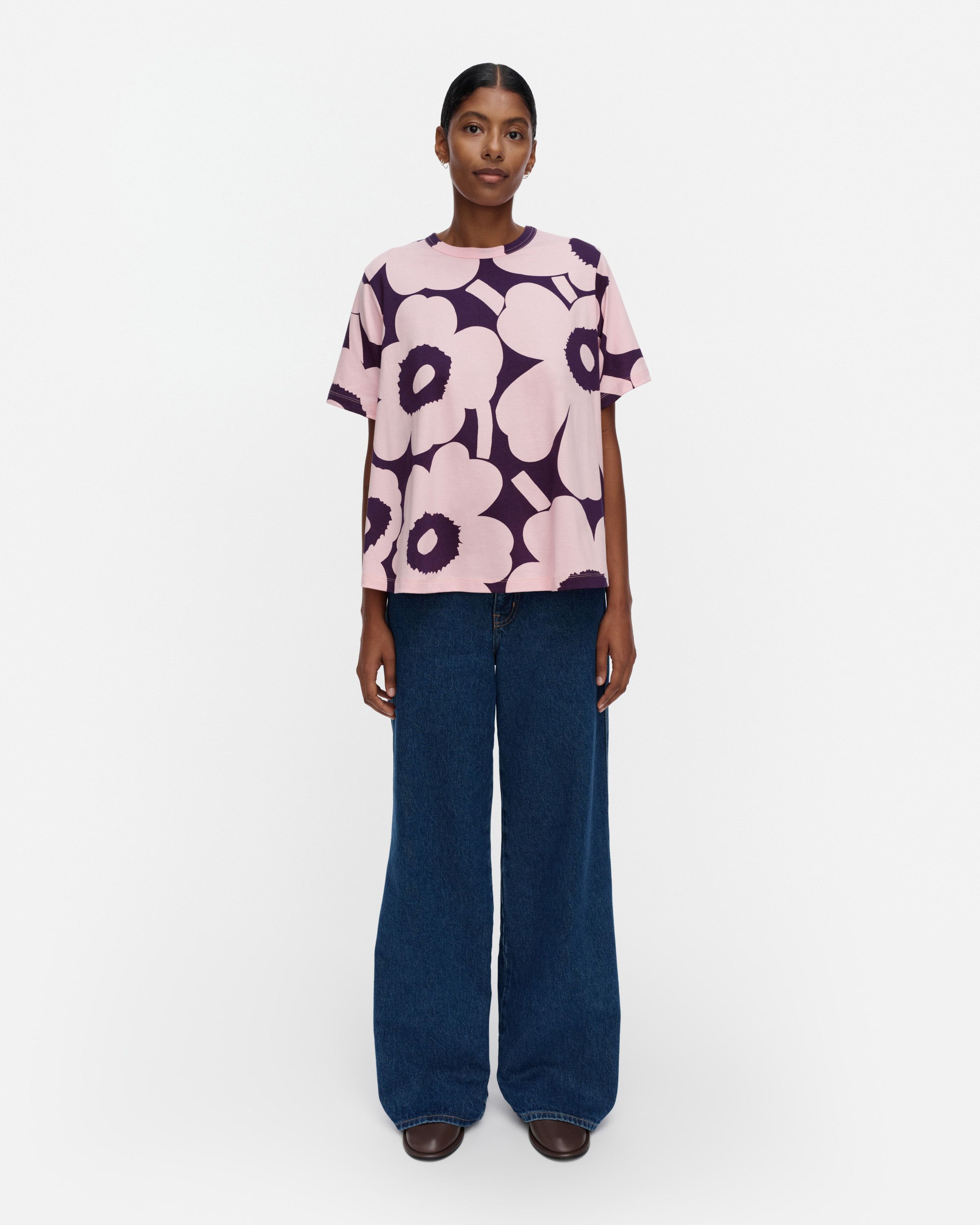 Häilyvä Piirto Unikko Rib turtleneck shirt | Marimekko