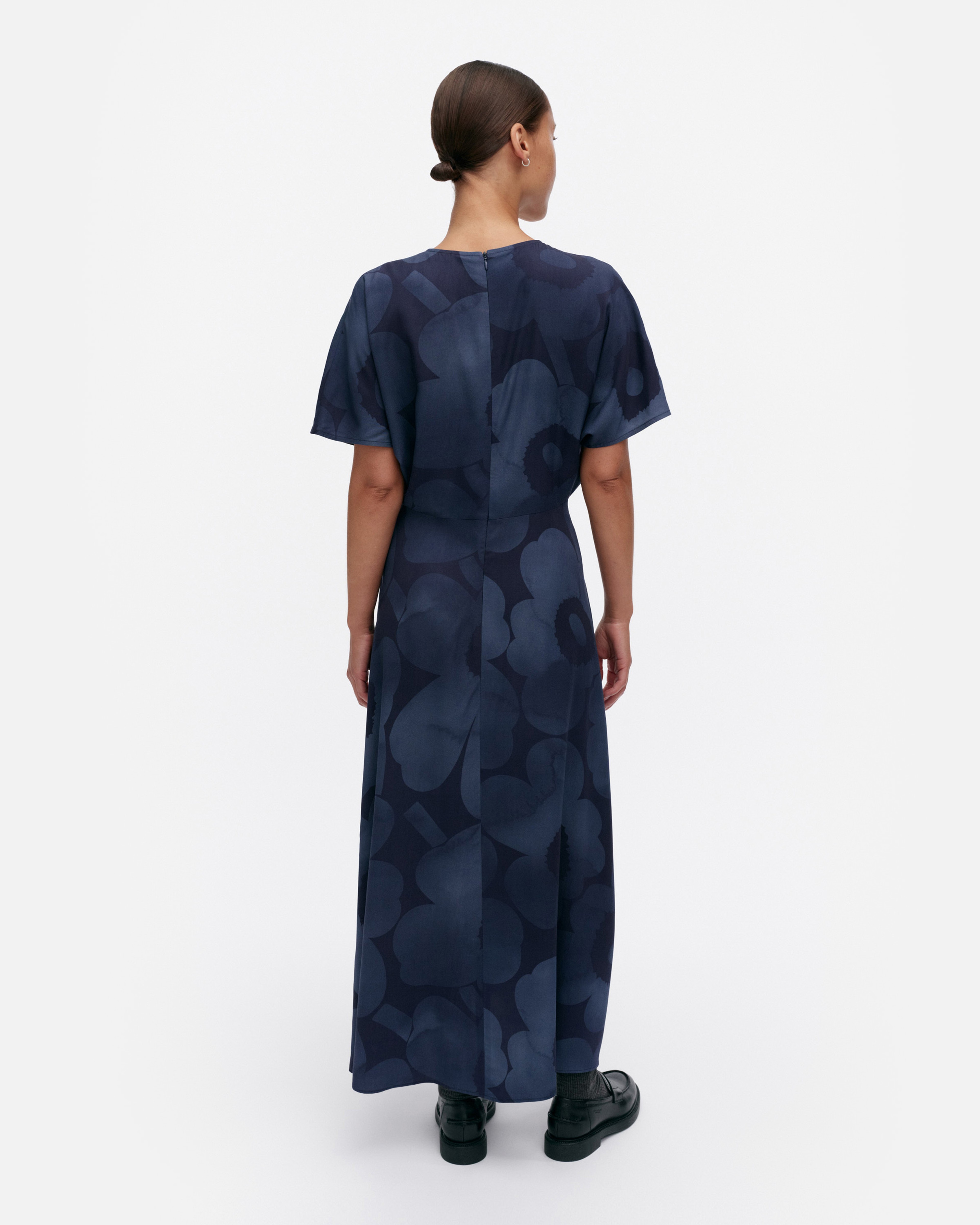 Heleä Akvarelli Unikko Robe (modèle court)