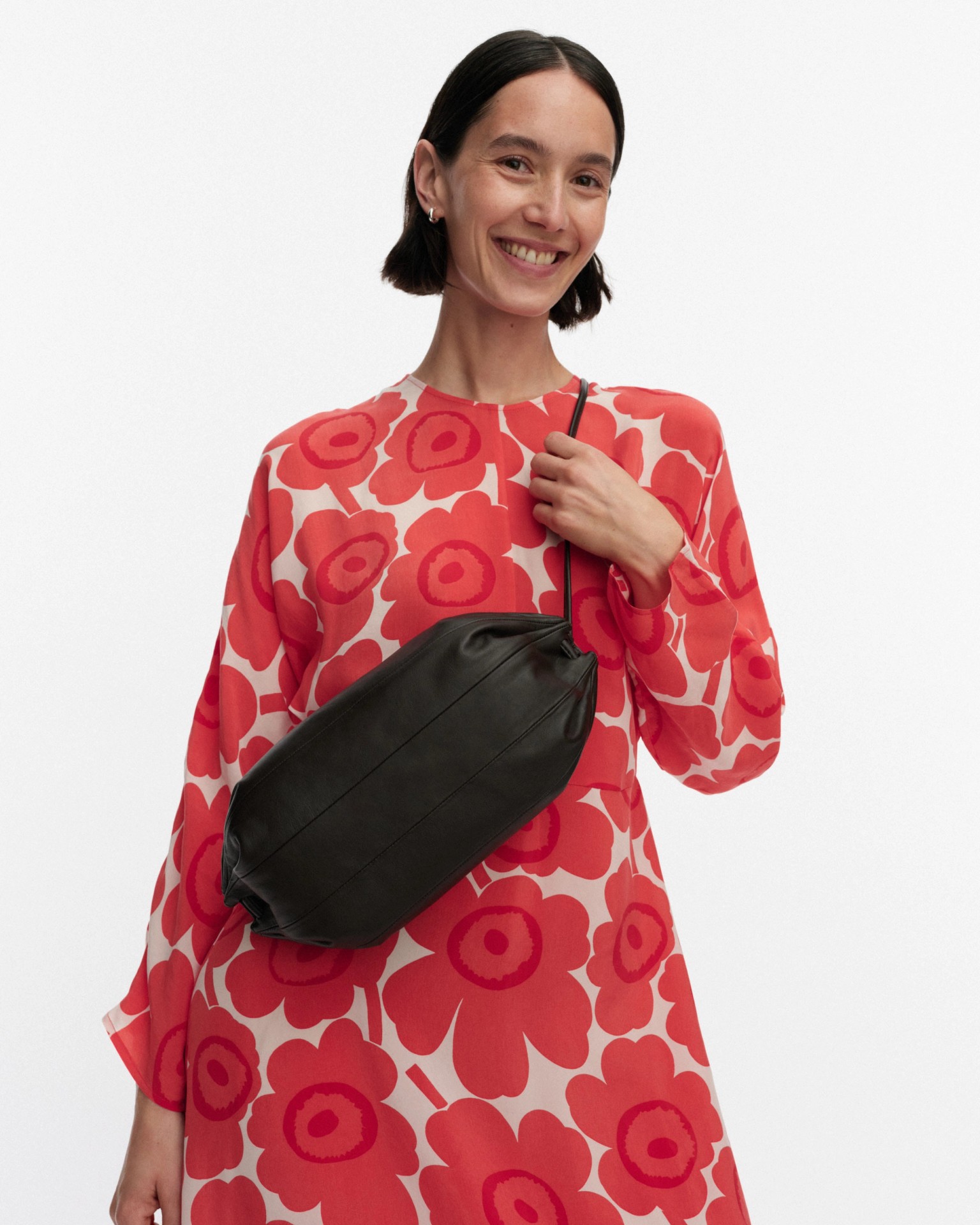 Karla, Olkalaukku, tummanruskea,