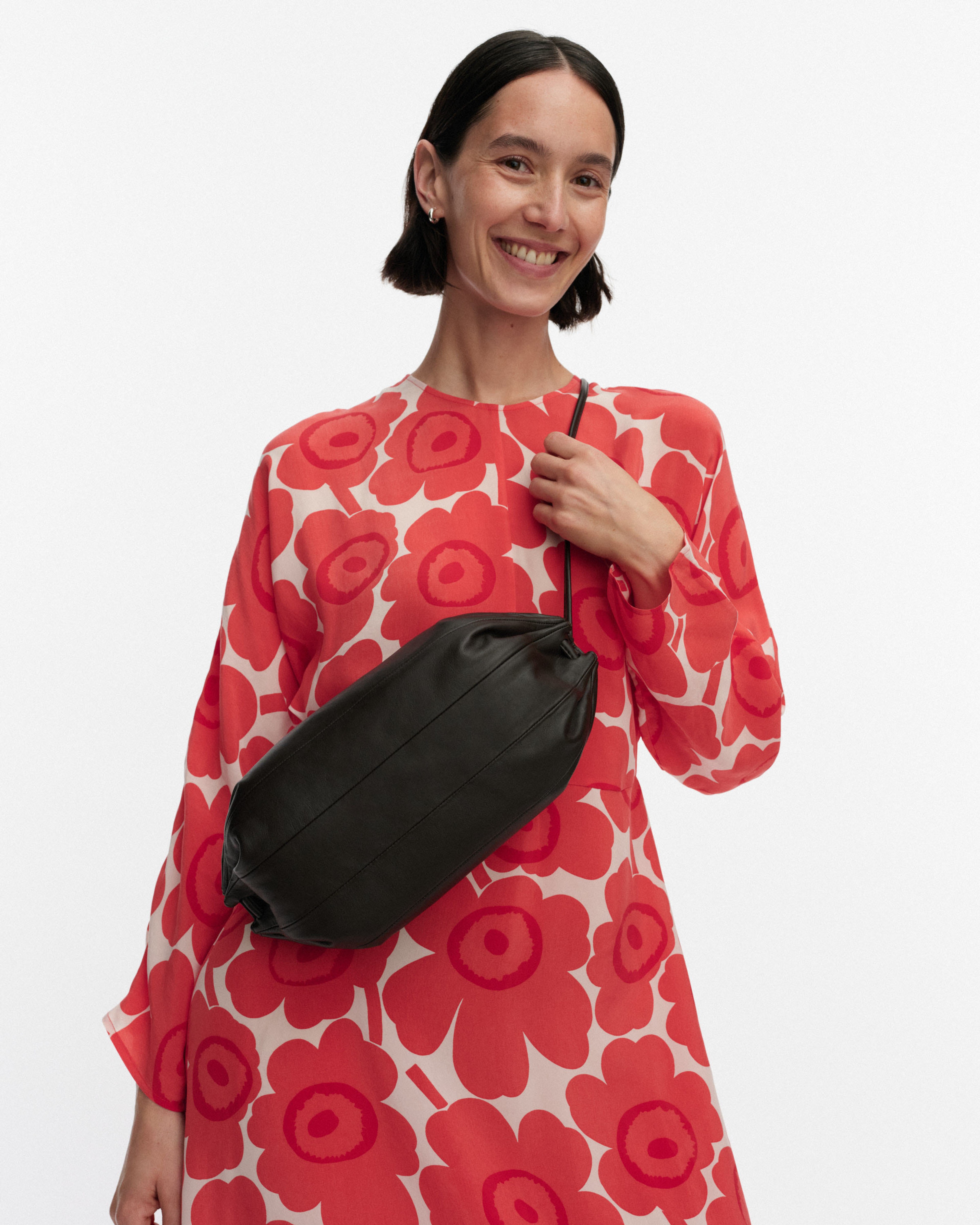 Karla, Shoulder bag, dark brown,