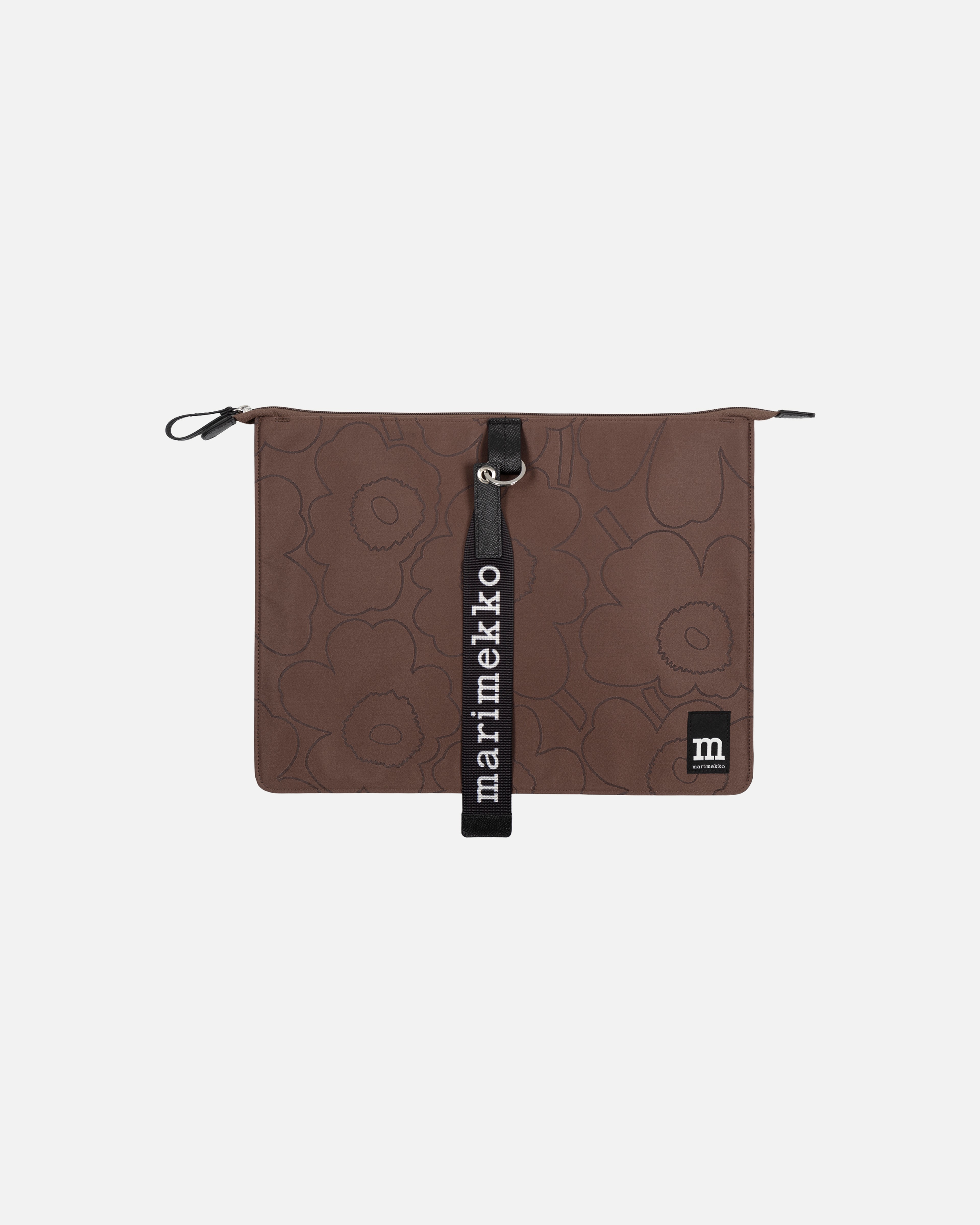 Sleeve 15" Piirto Unikko, Laptop sleeve, brown, black,