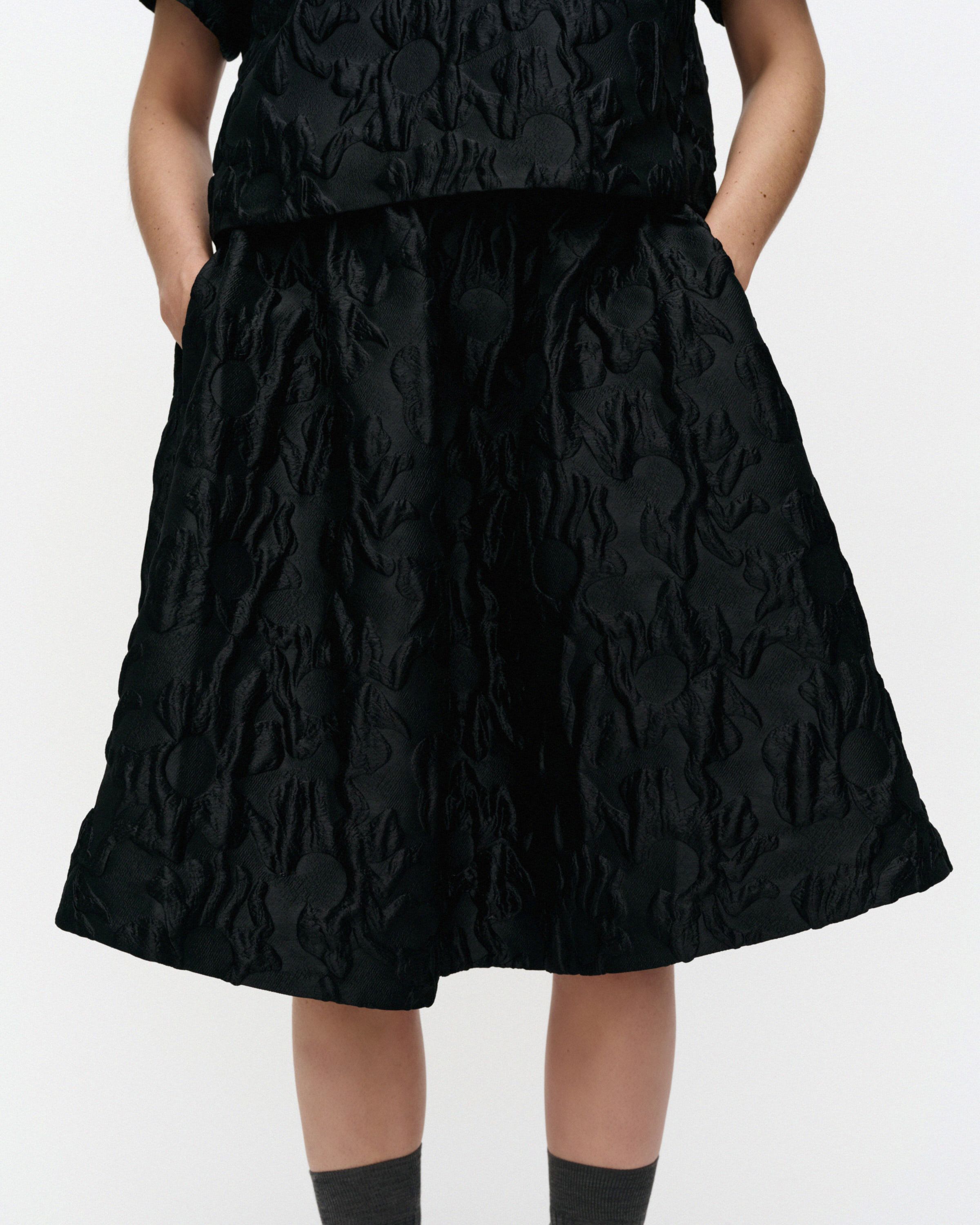 Muisto Lossi Skirt black | Marimekko
