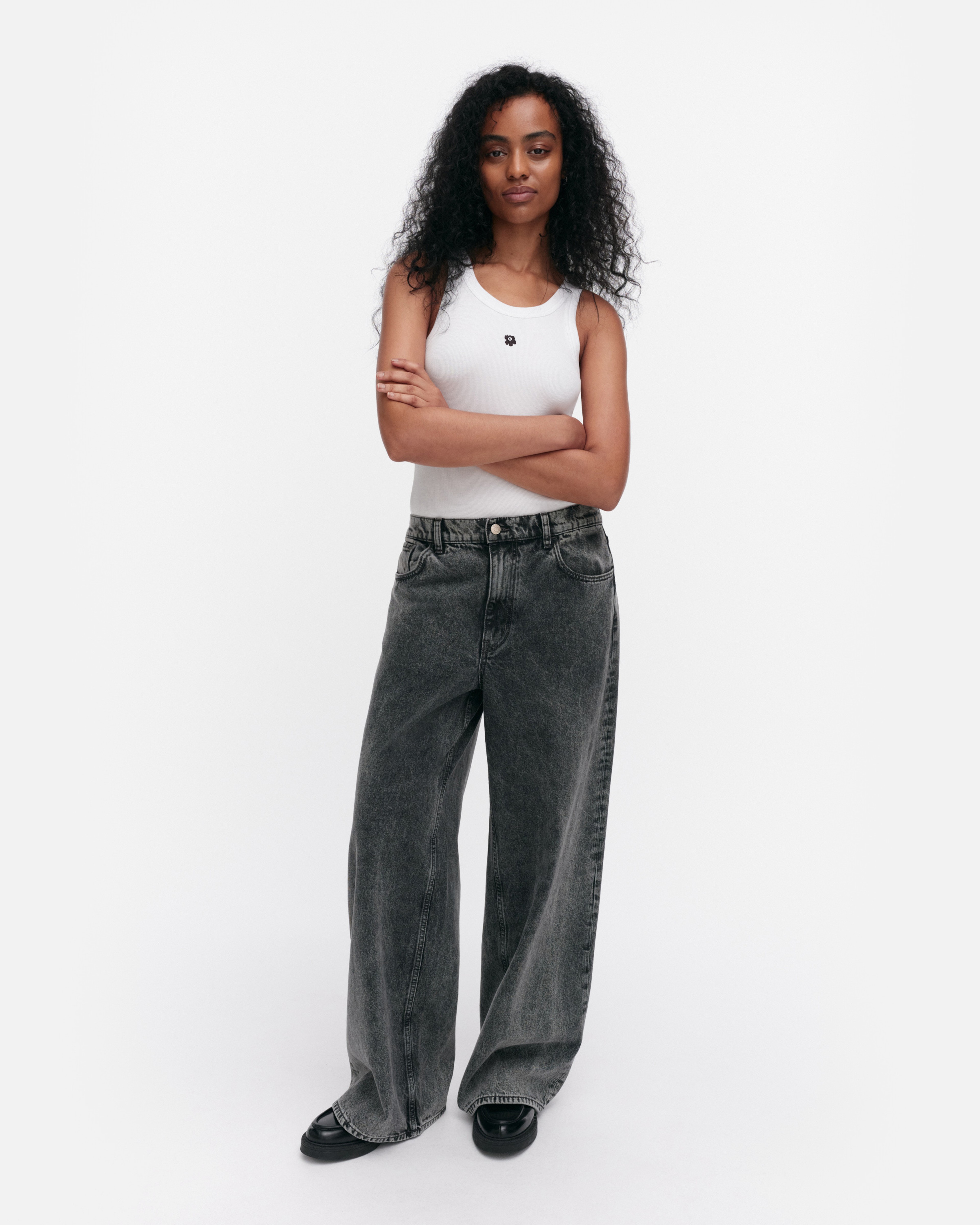 Maridenim Loose S, Jeans (short), light grey,