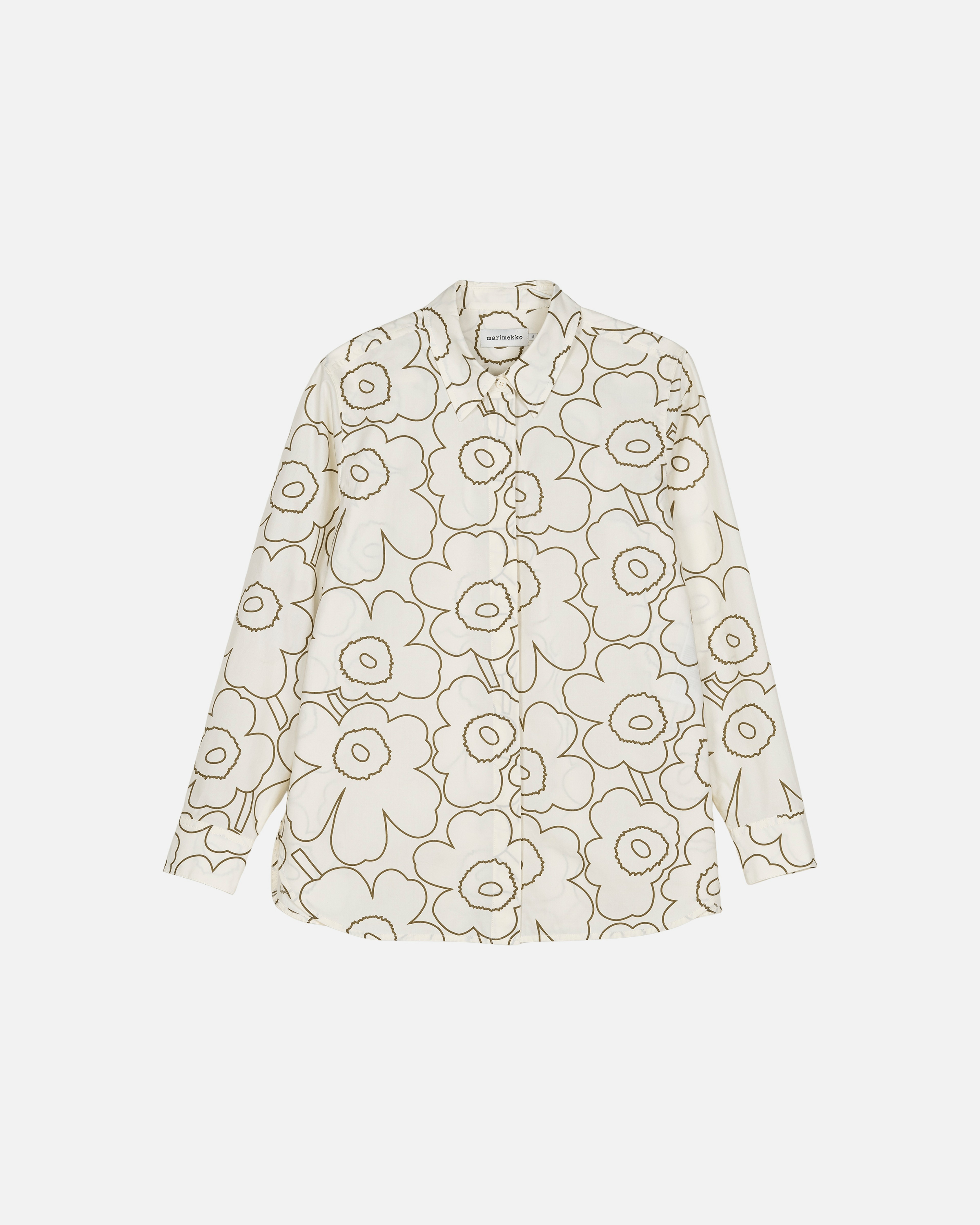 Tilla Piirto Unikko Cotton poplin shirt