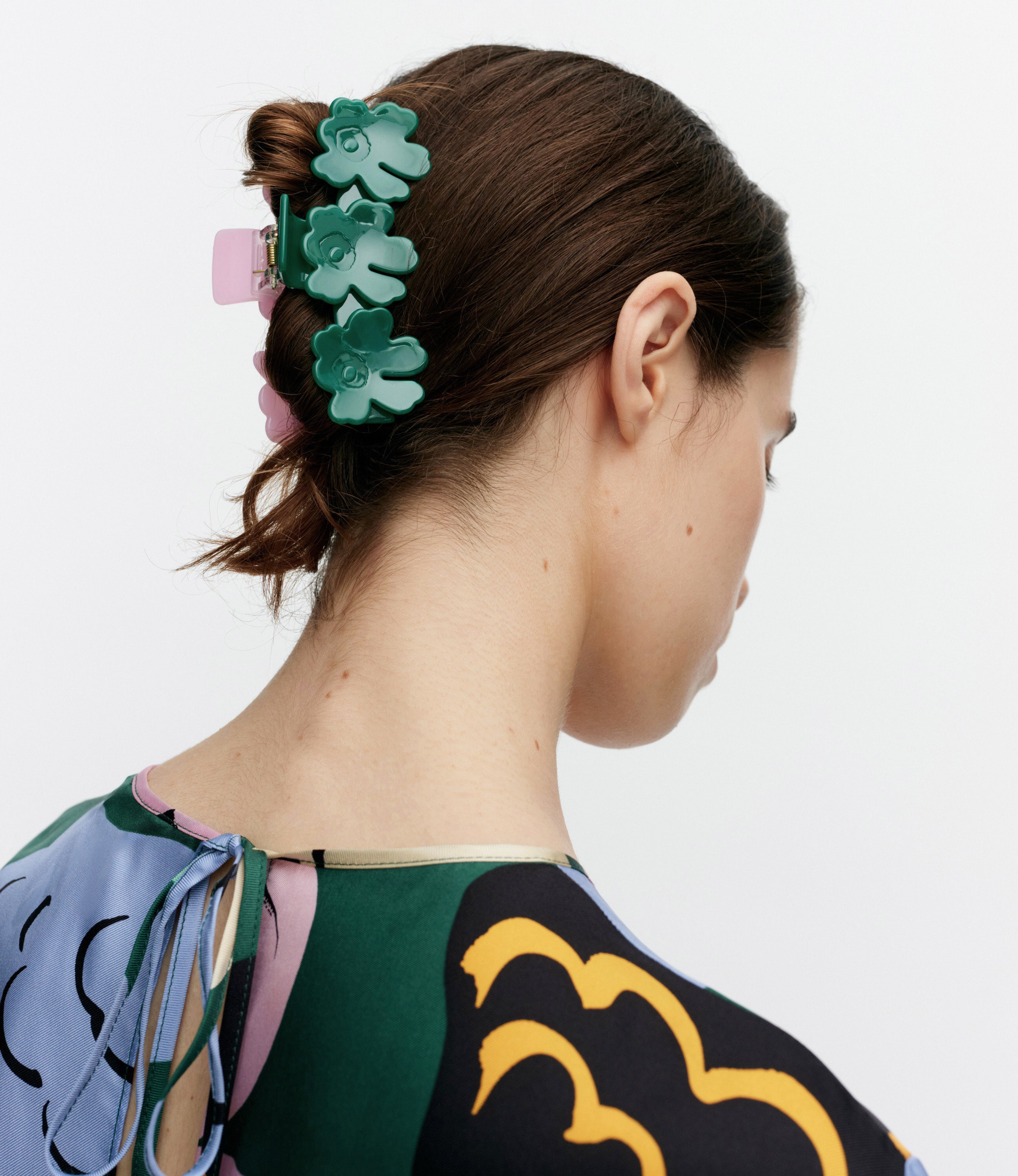 Mini Unikko Hair Clip Two-Tone 