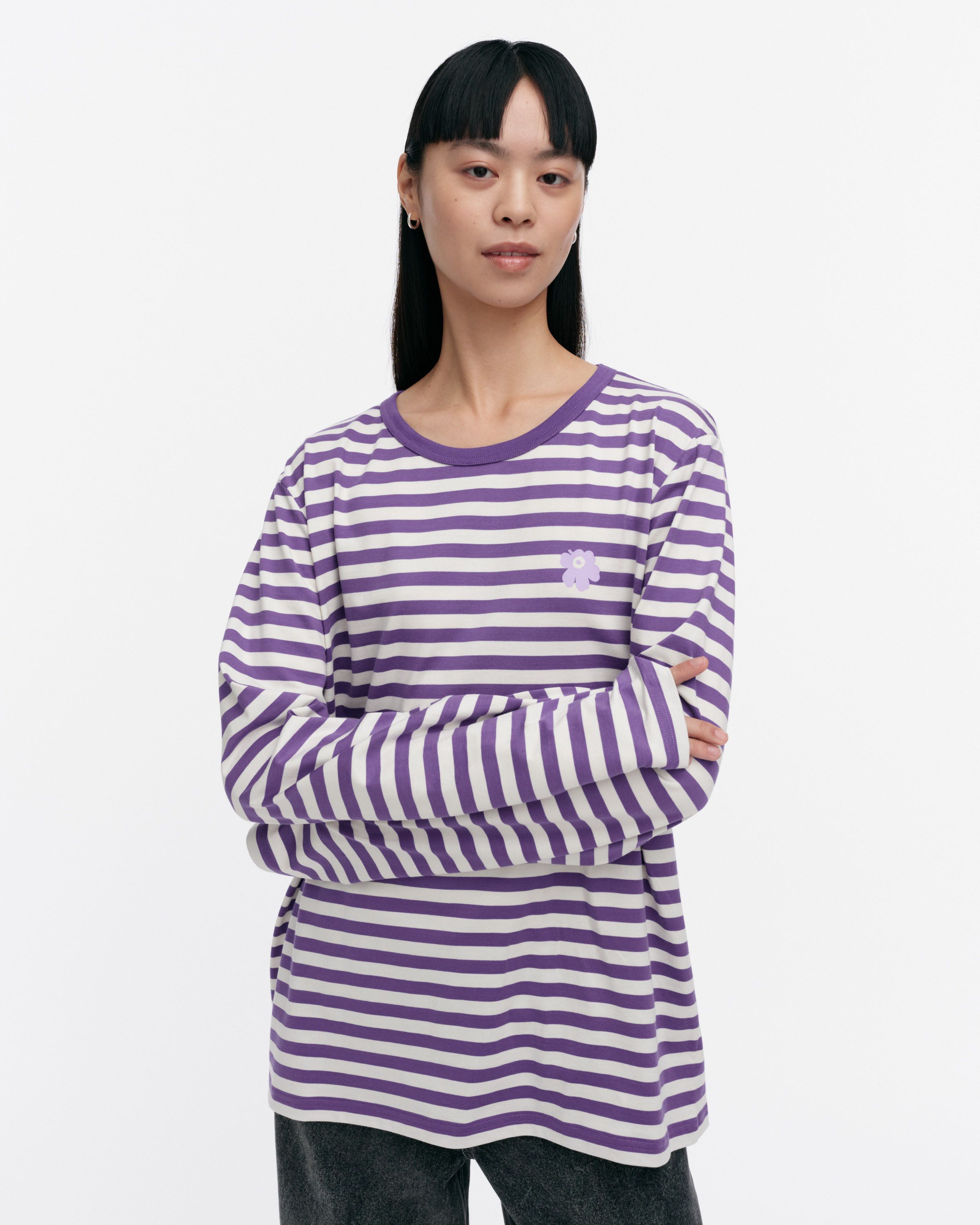 Tasaraita Unisex Unikko Kioski t-shirt | Marimekko