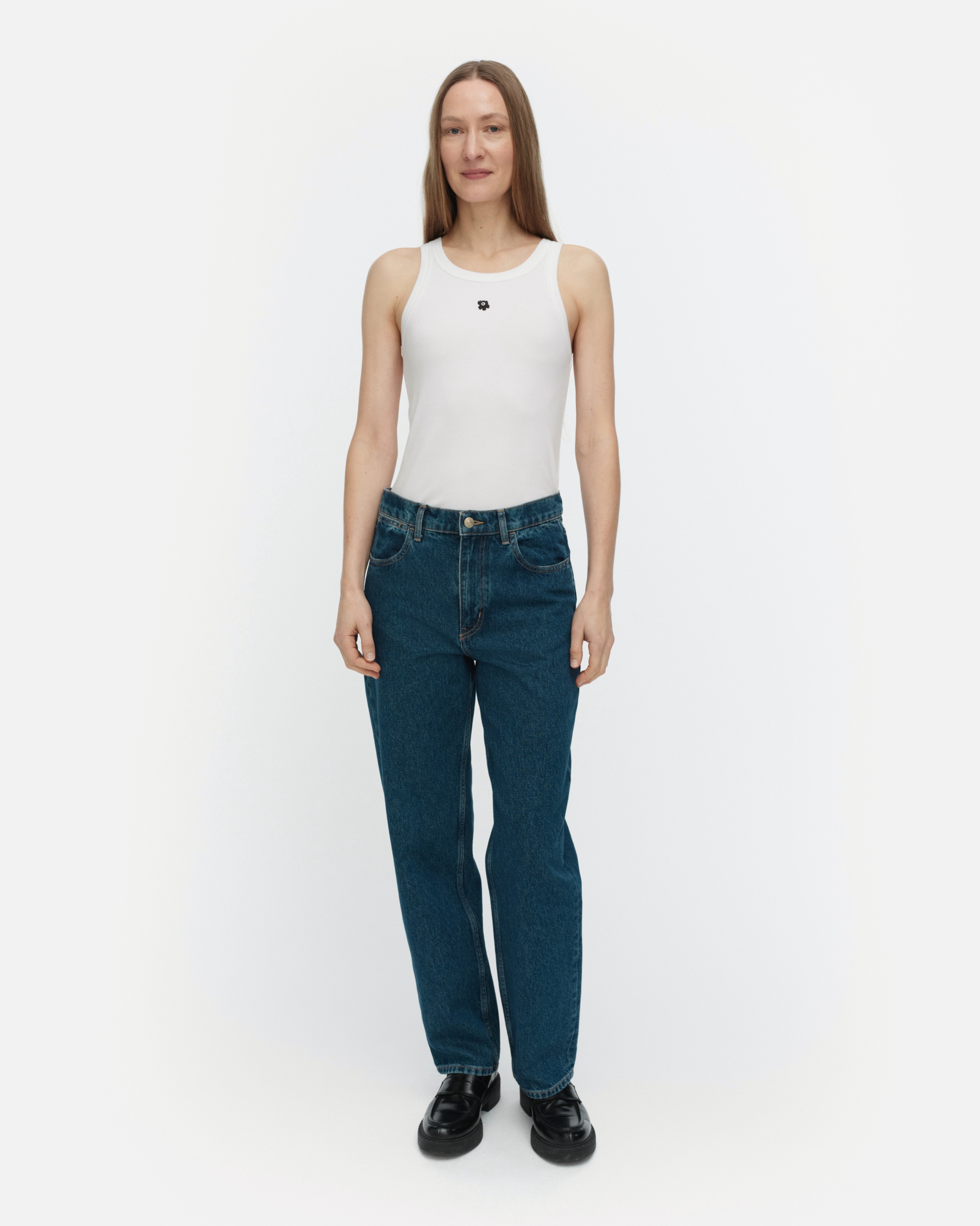Maridenim Barrel, Jeans (lang), Mittleres Indigo,