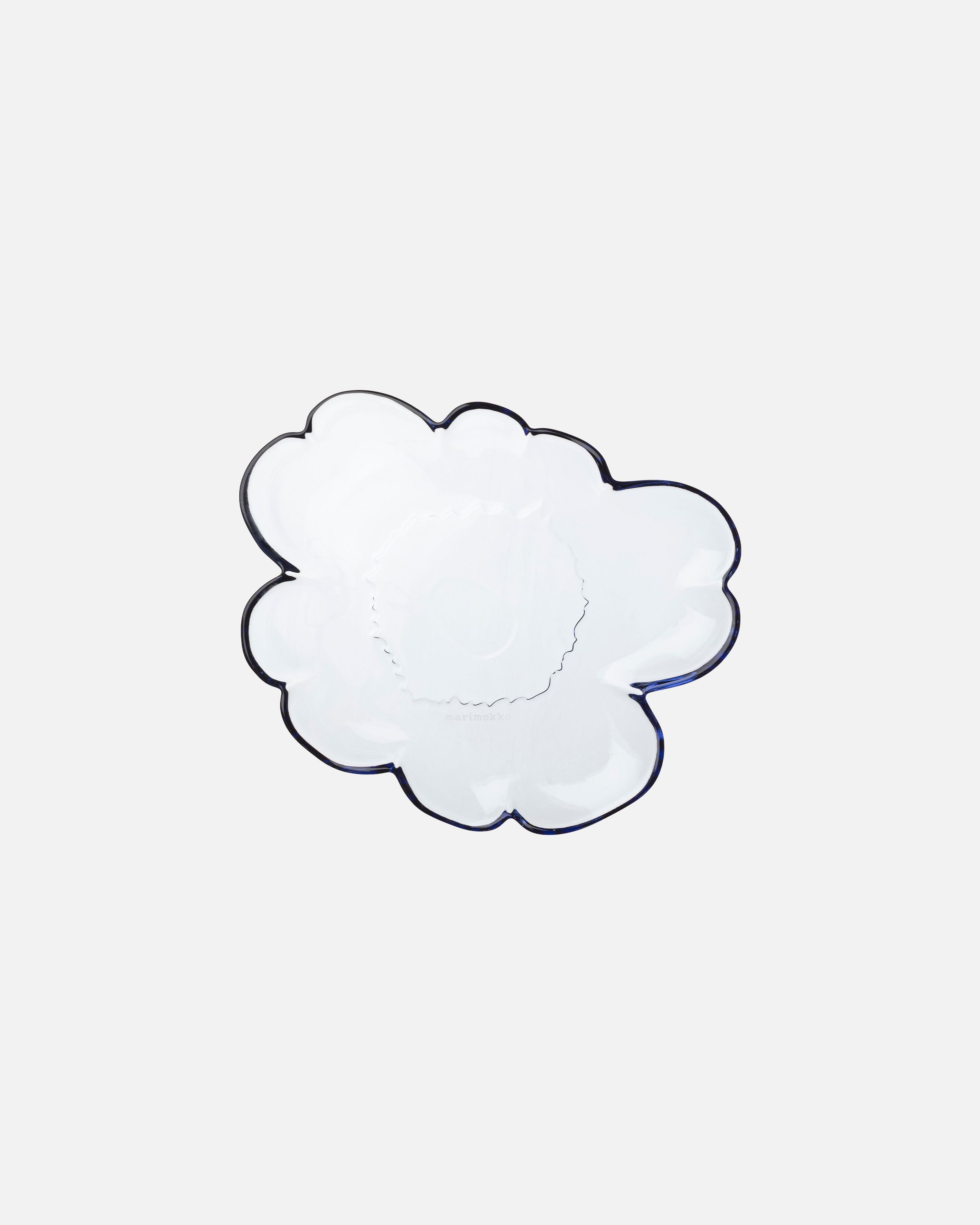 Unikko Glass plate 20 cm lavender | Marimekko