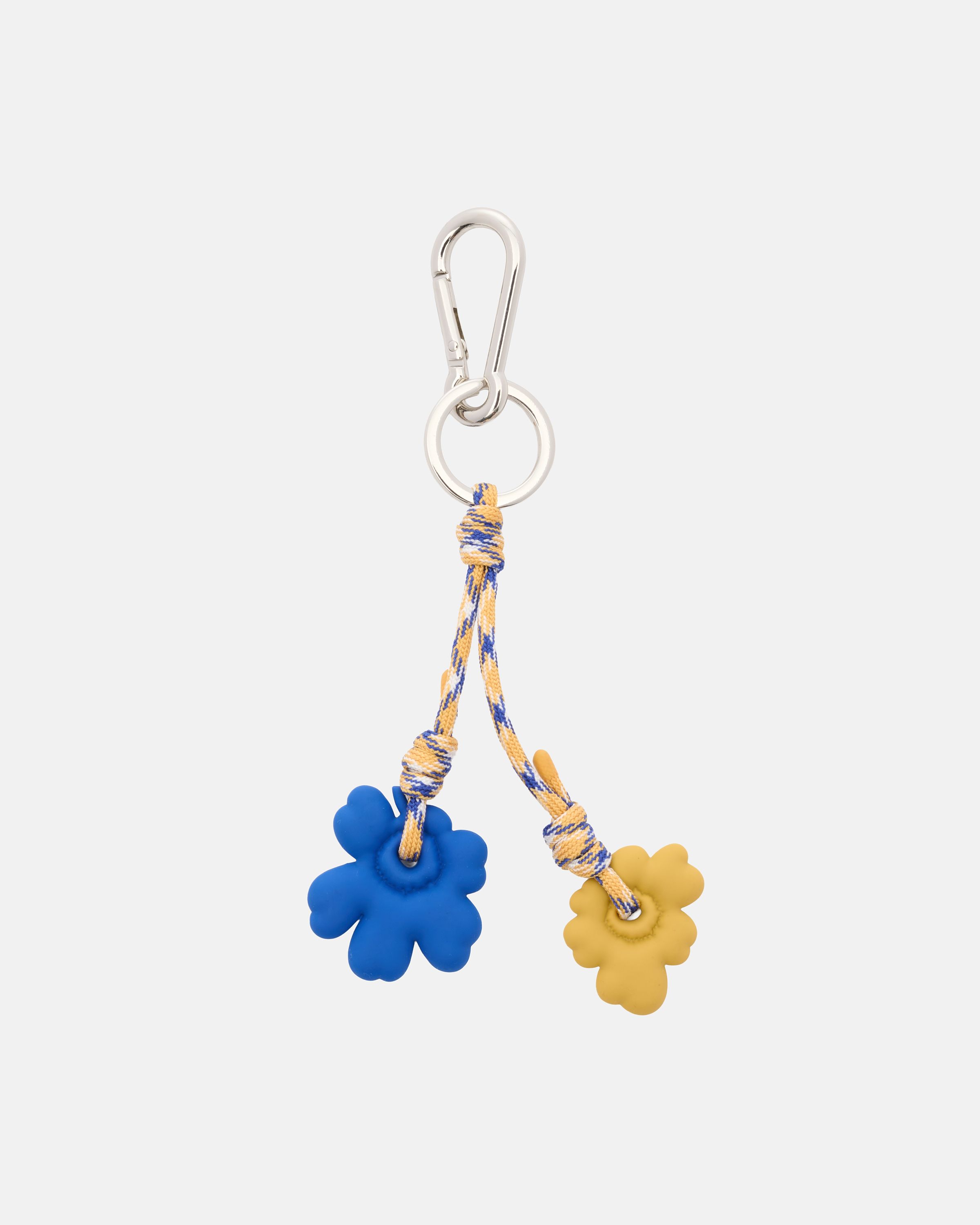 Riimi Unikko Key chain blue, yellow, red | Marimekko