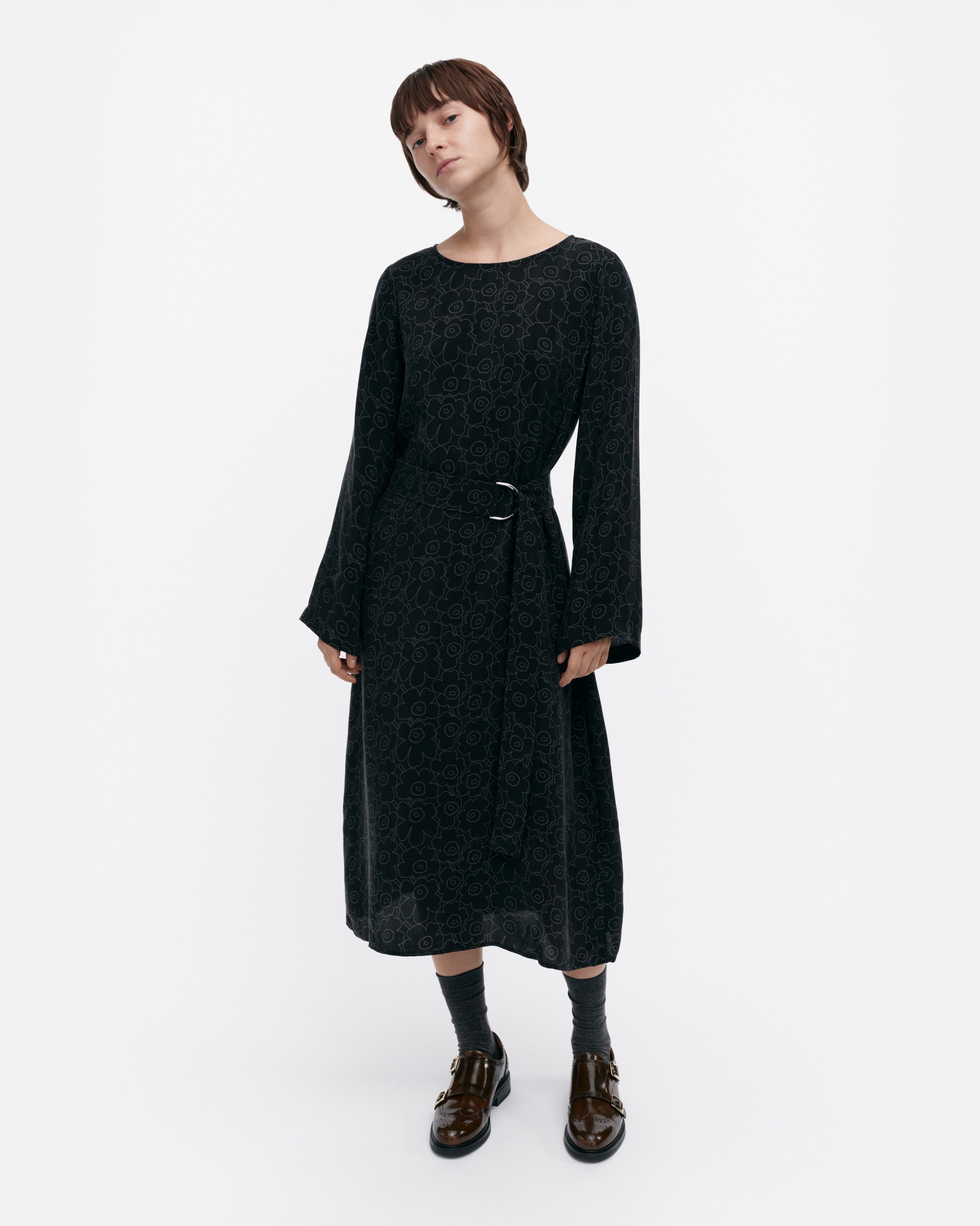 ☆ marimekko ☆ Tyvari Piirto Unikko 990 - キュプラドレス Tyväri Piirto Unikko Dress | Marimekko