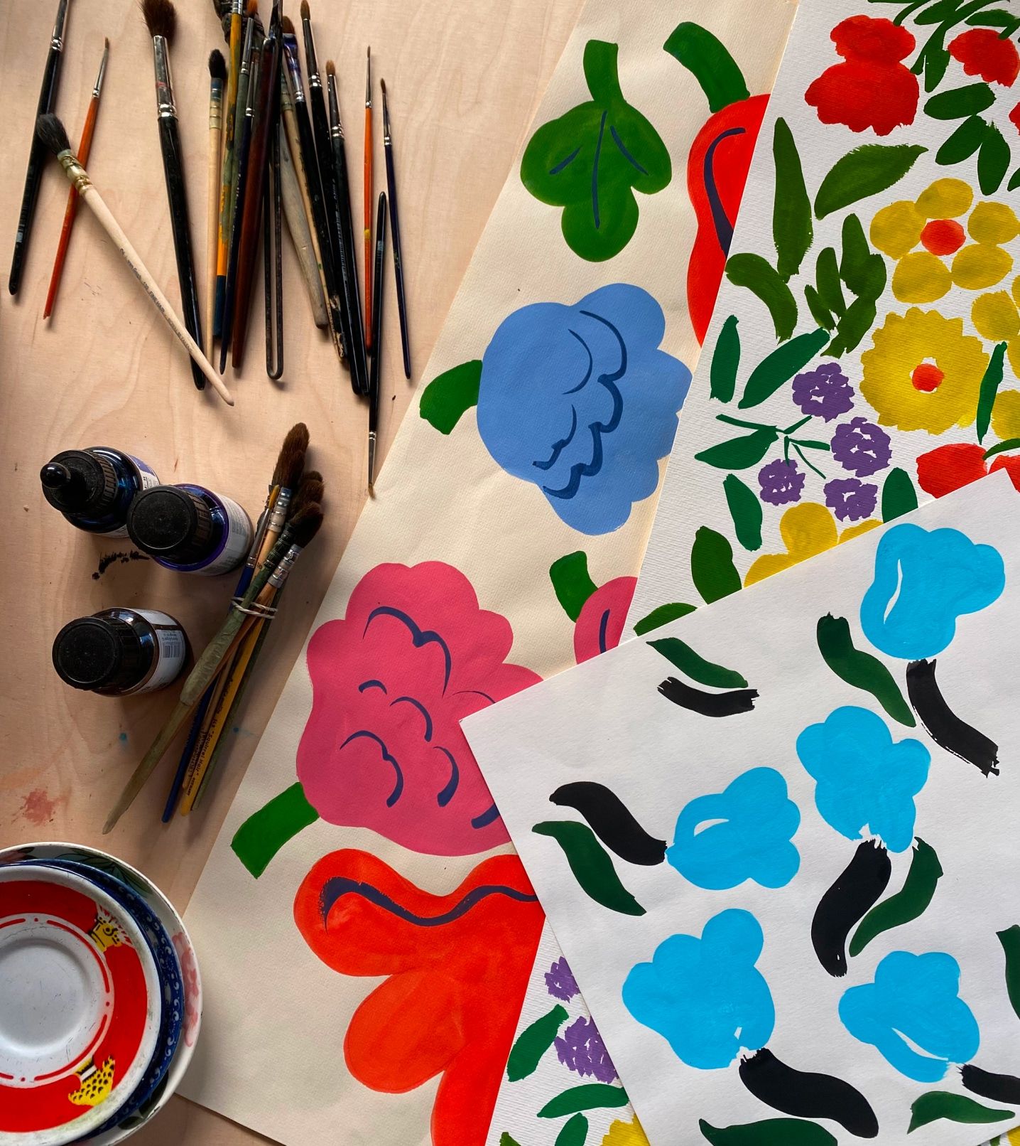 Erja Hirvi's sketches