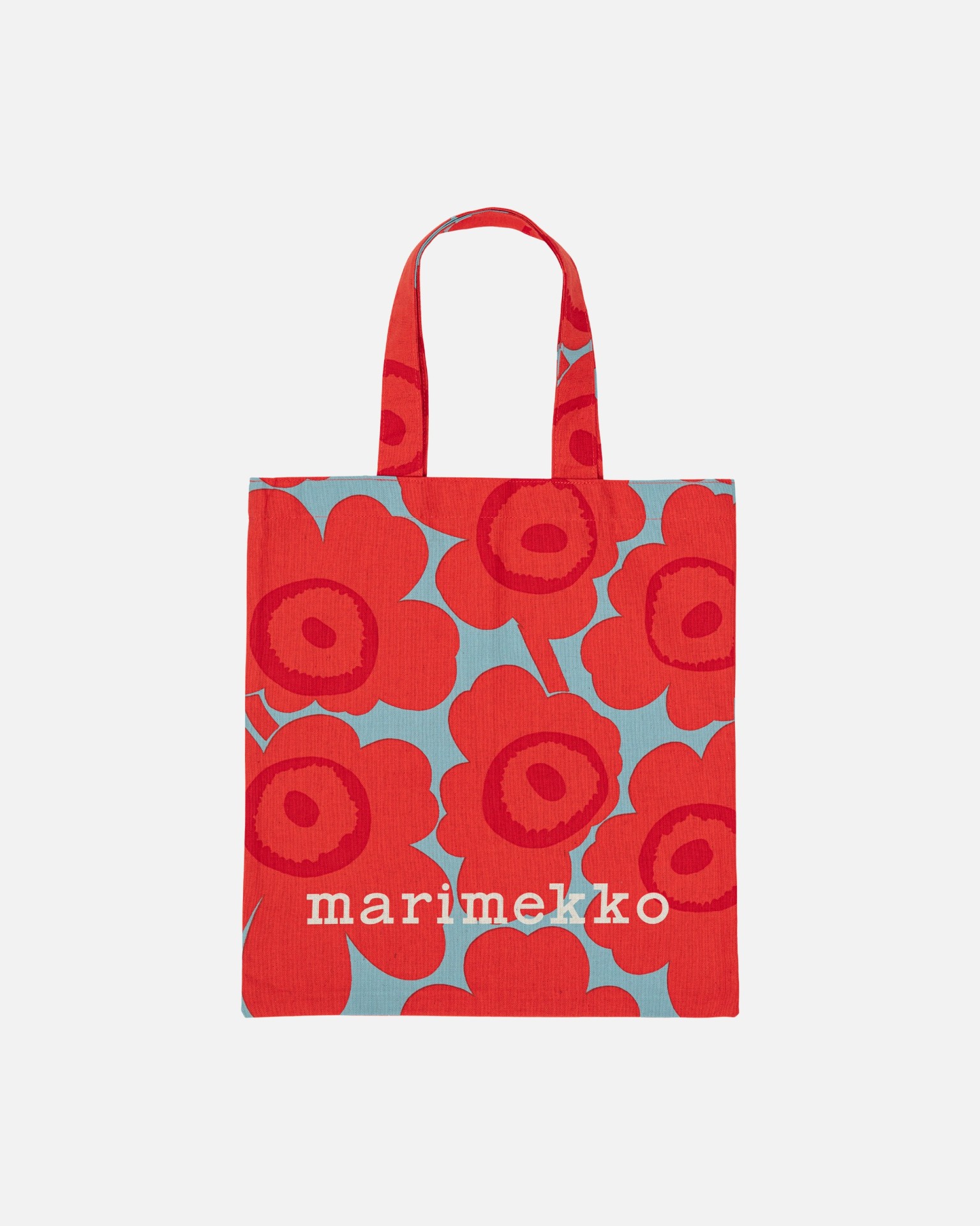 Vankka Unikko, Kioski bag, red, light blue, dark red,
