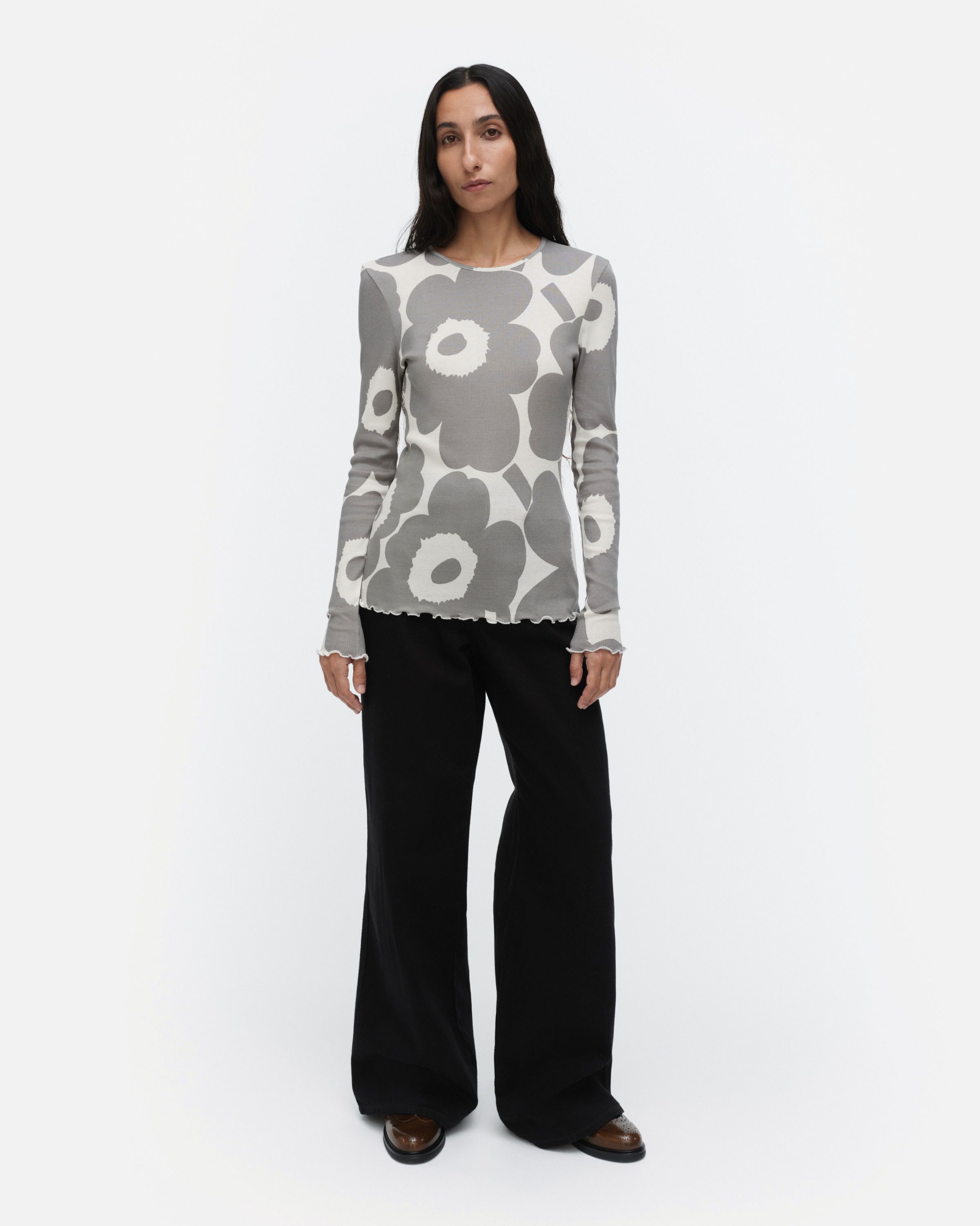 Floraali Unikko Jersey shirt | Marimekko