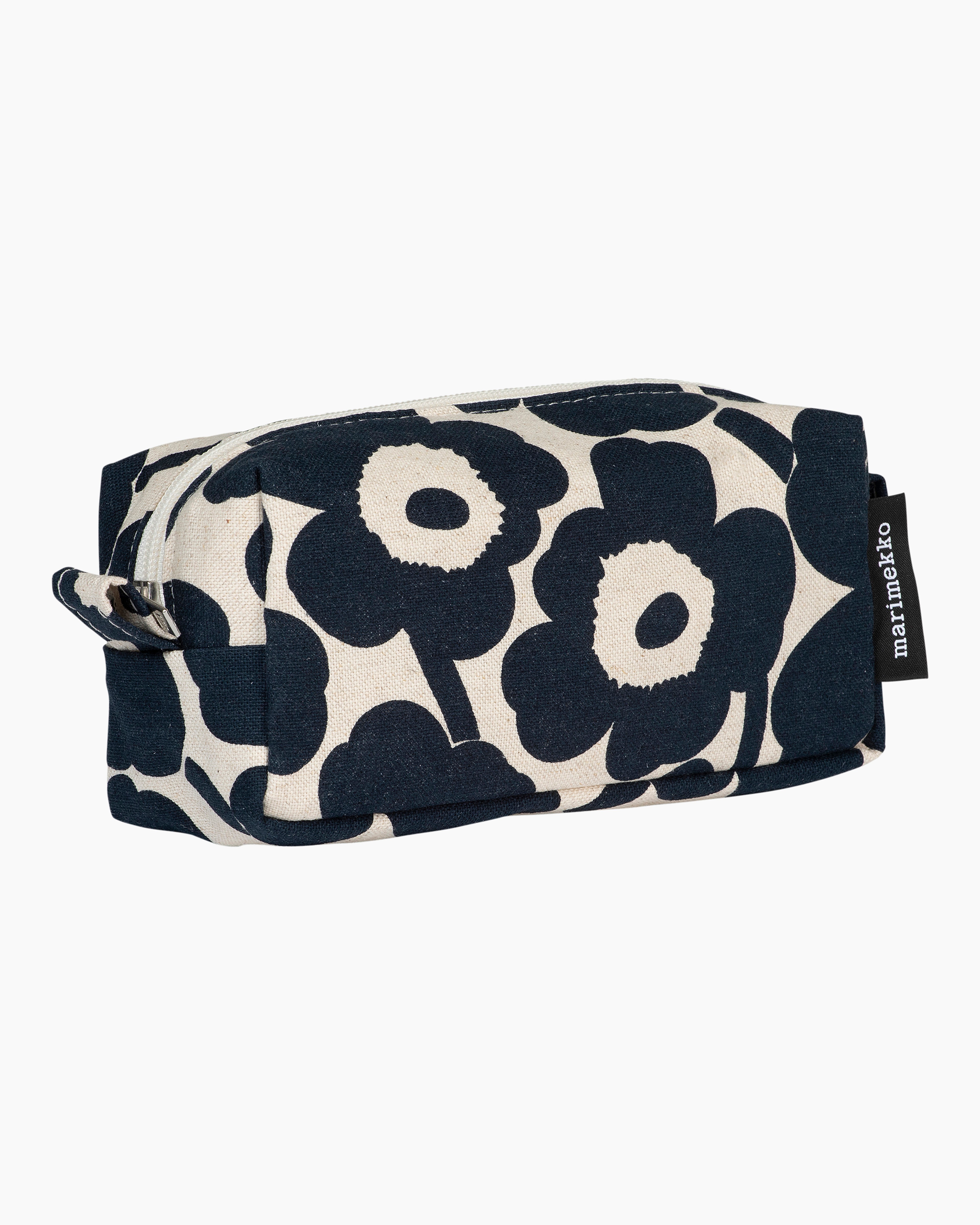 Tiise Mini Unikko, Cosmetic bag, off white,dark blue,