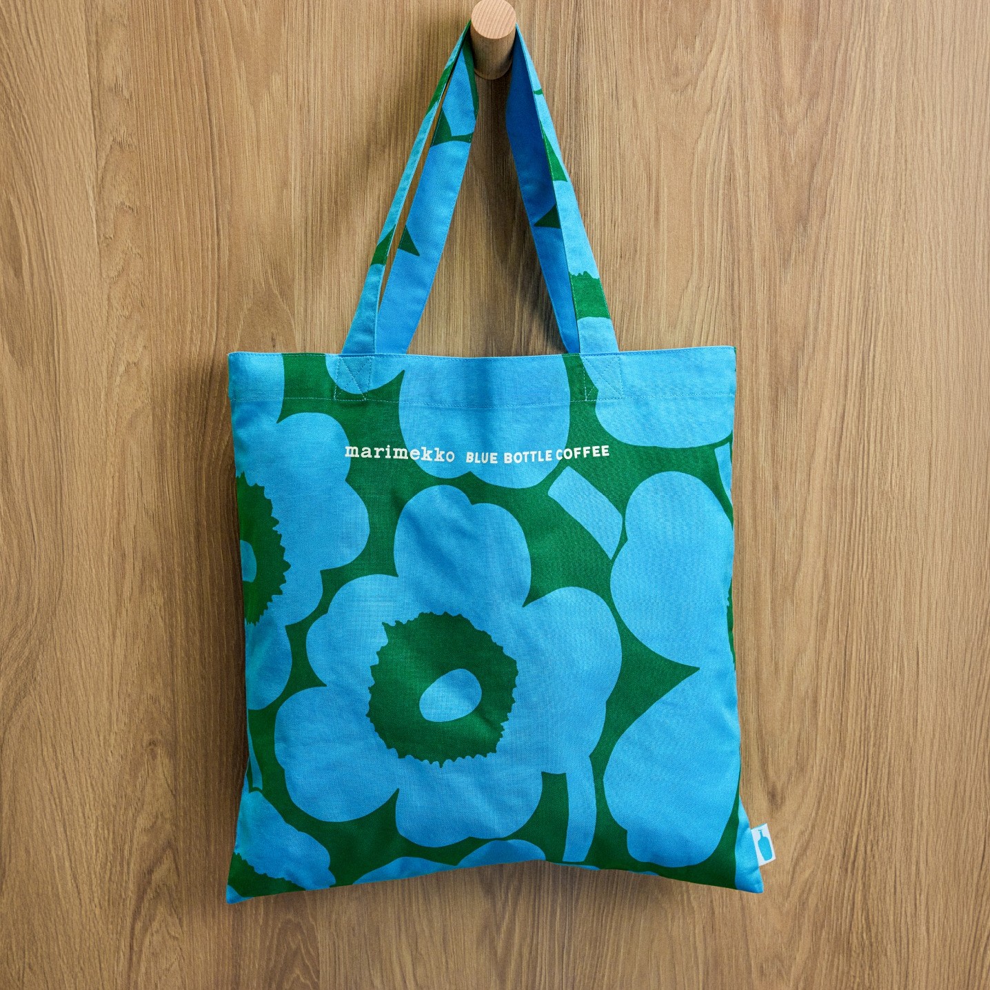 Marimekko x Blue Bottle Café tote bag.