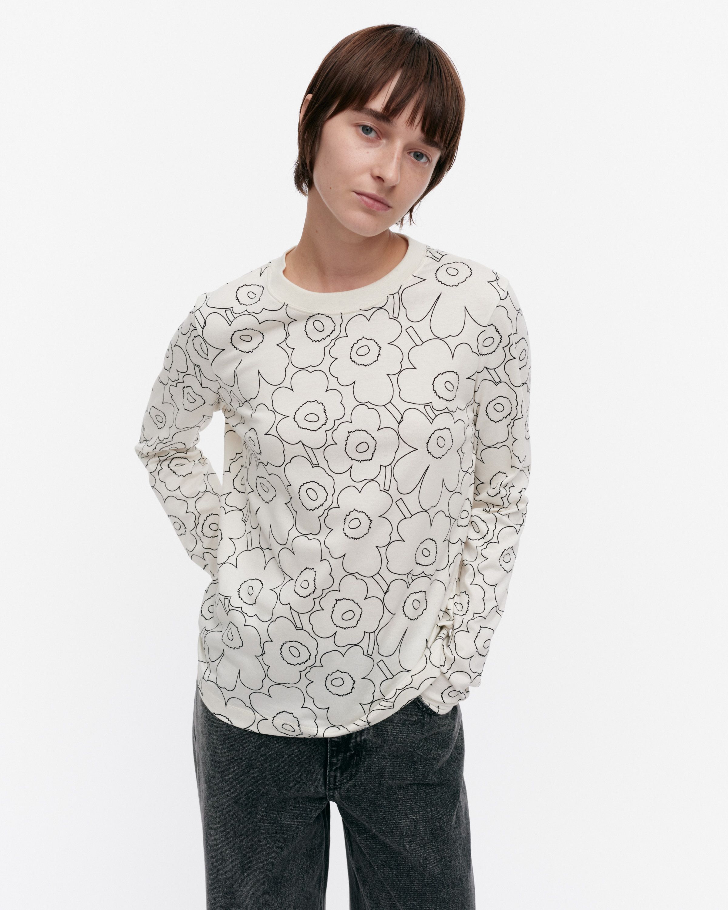 Sekunti Piirto Unikko Shirt | Marimekko