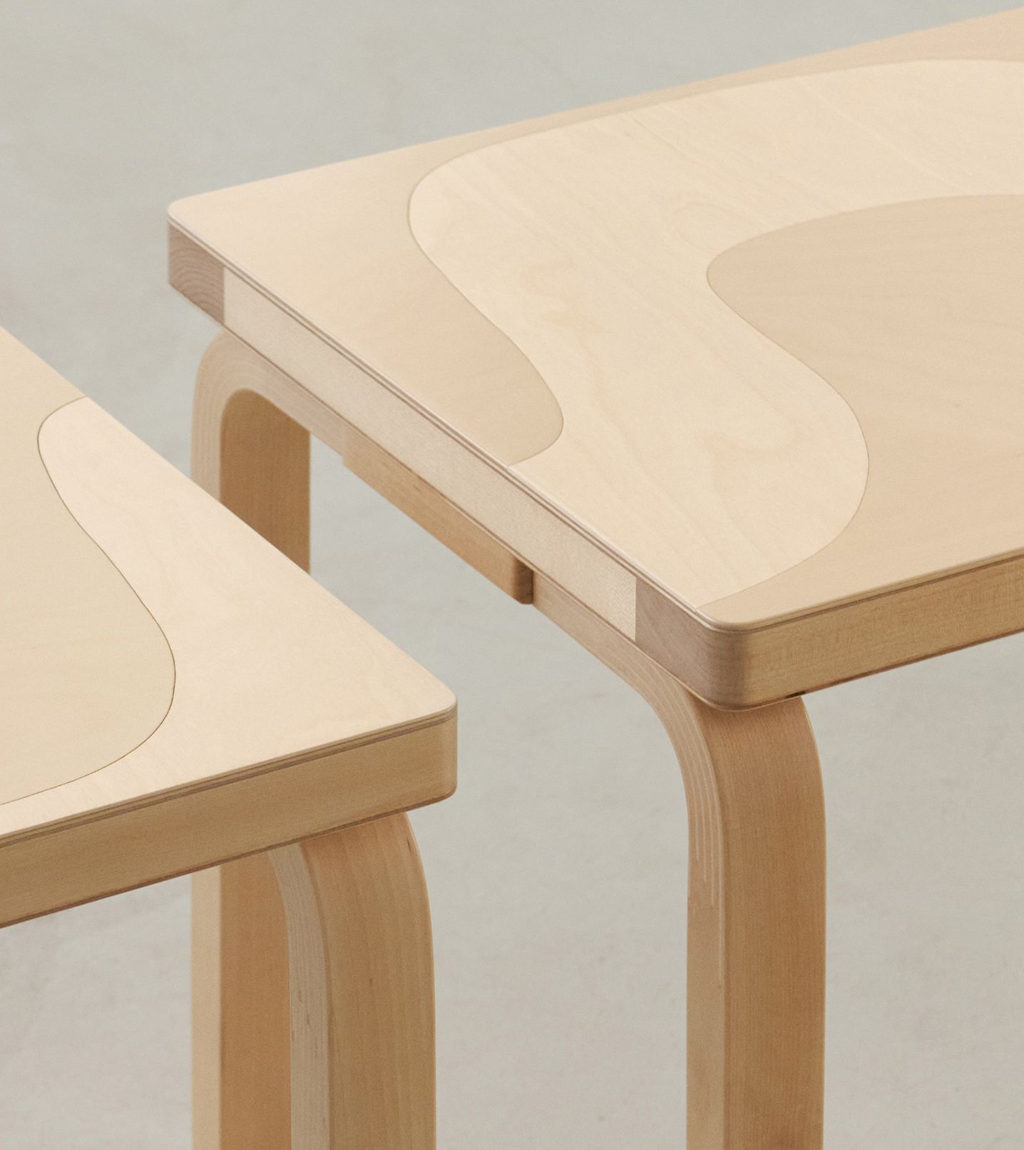 Artek + Marimekko table.