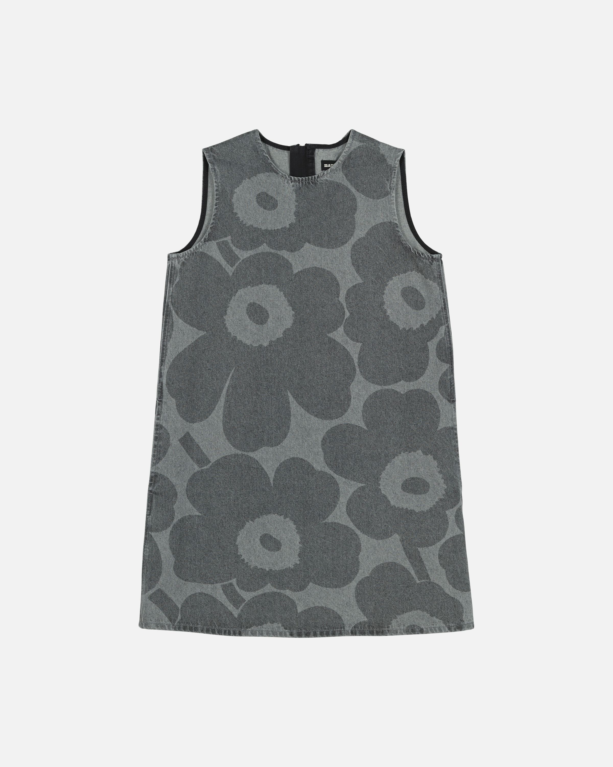 marimekko - Maridenim Somasti Unikko デニムワンピース Maridenim Somasti Unikko Denim dress | Marimekko