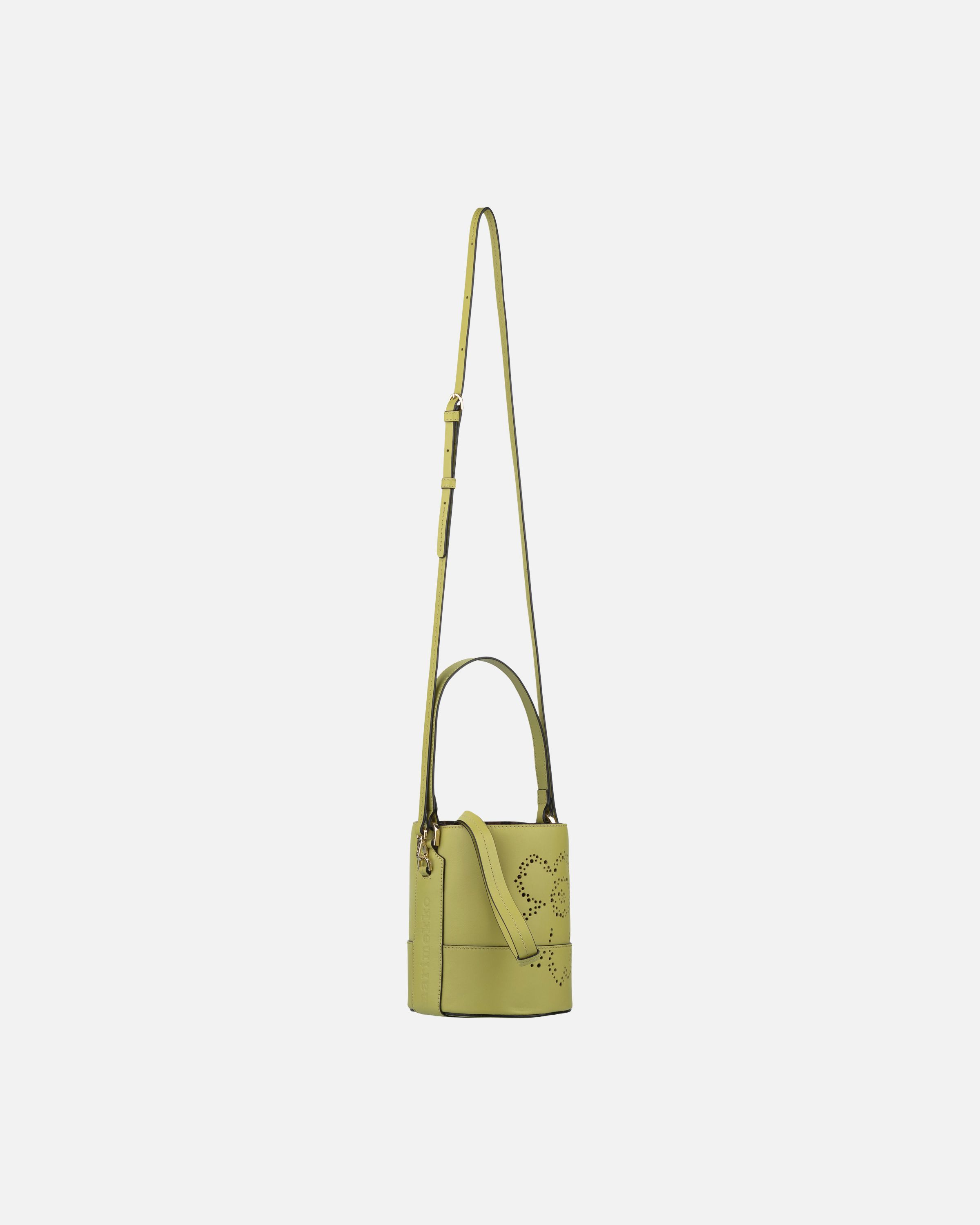 24SS■marimekko■Imprint Small Bucket Unikko レザーバッグ Imprint Small Bucket Unikko | Marimekko