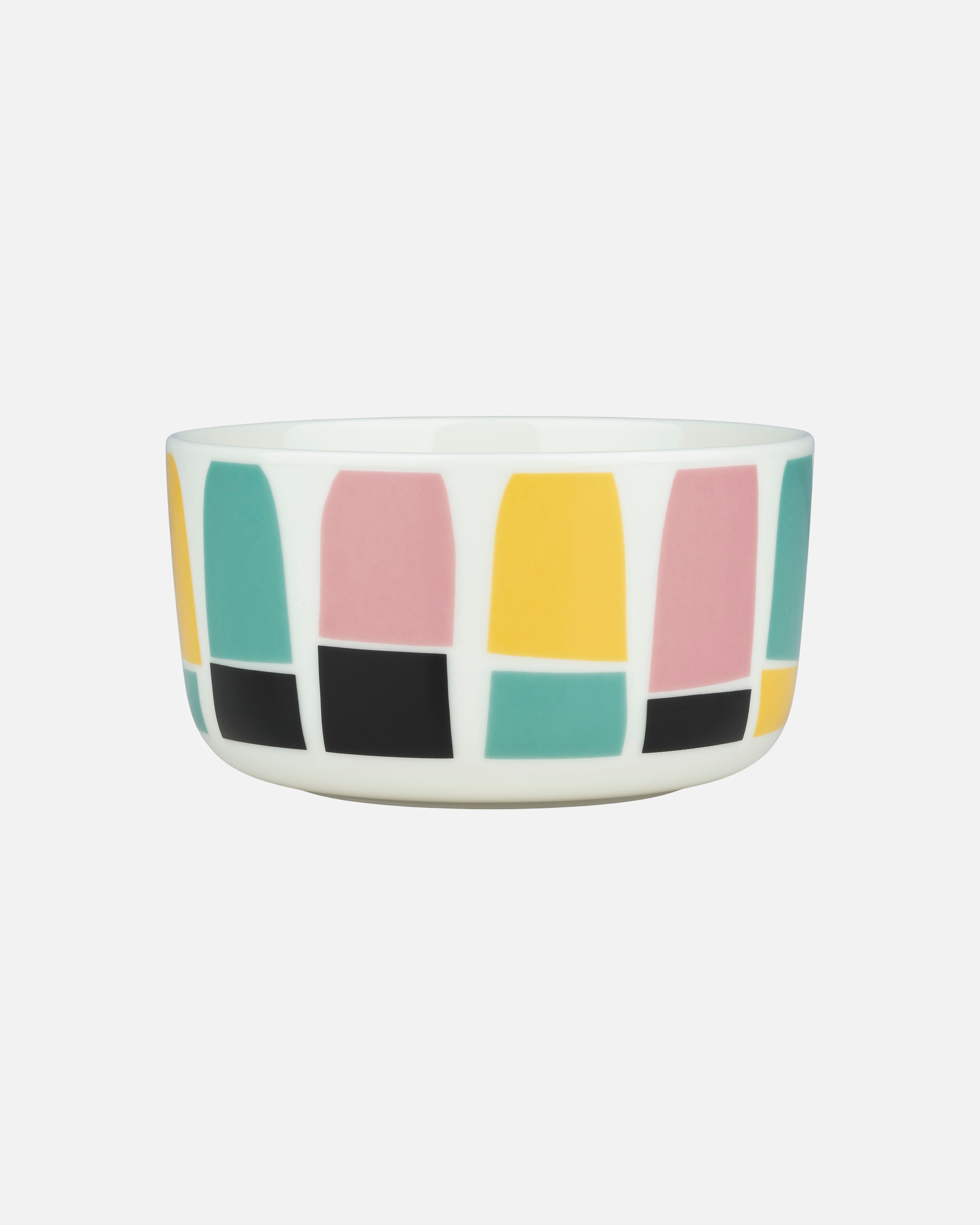 Oiva / Jätski, Bowl 5 dl, white, blue, yellow, pink,