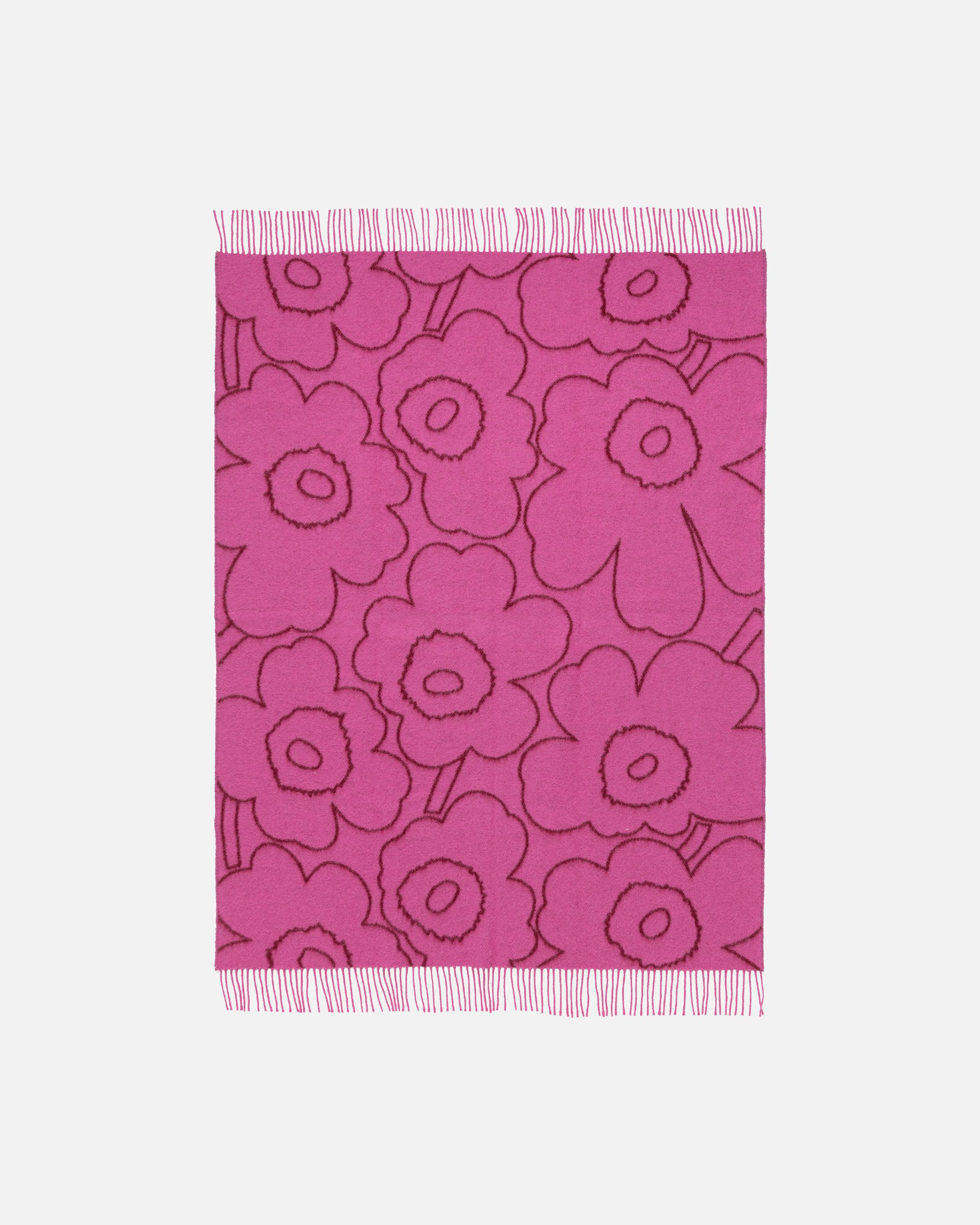 Piirto Unikko Blanket | Marimekko