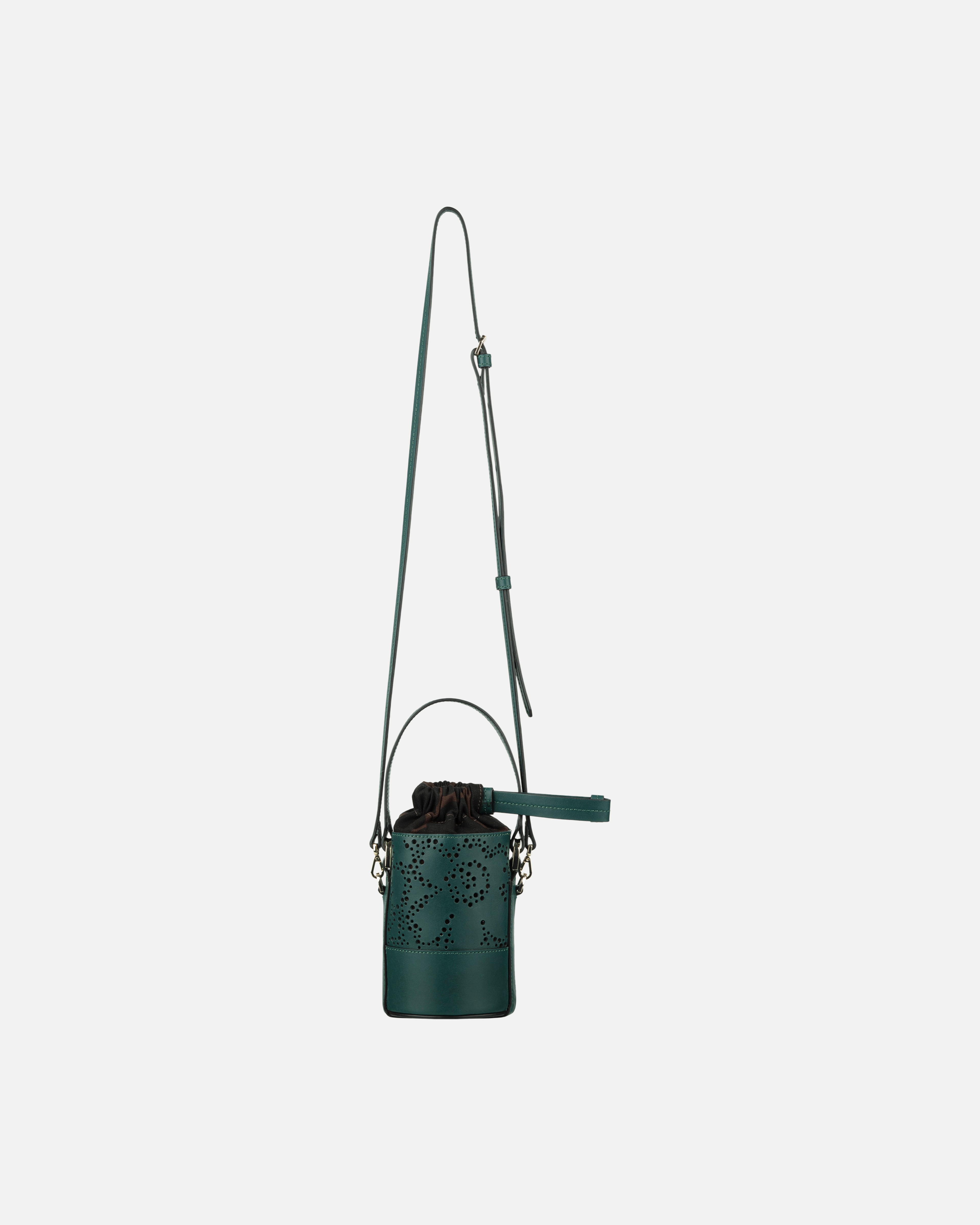 Imprint Nano Bucket Unikko, Shoulder bag, dark green,