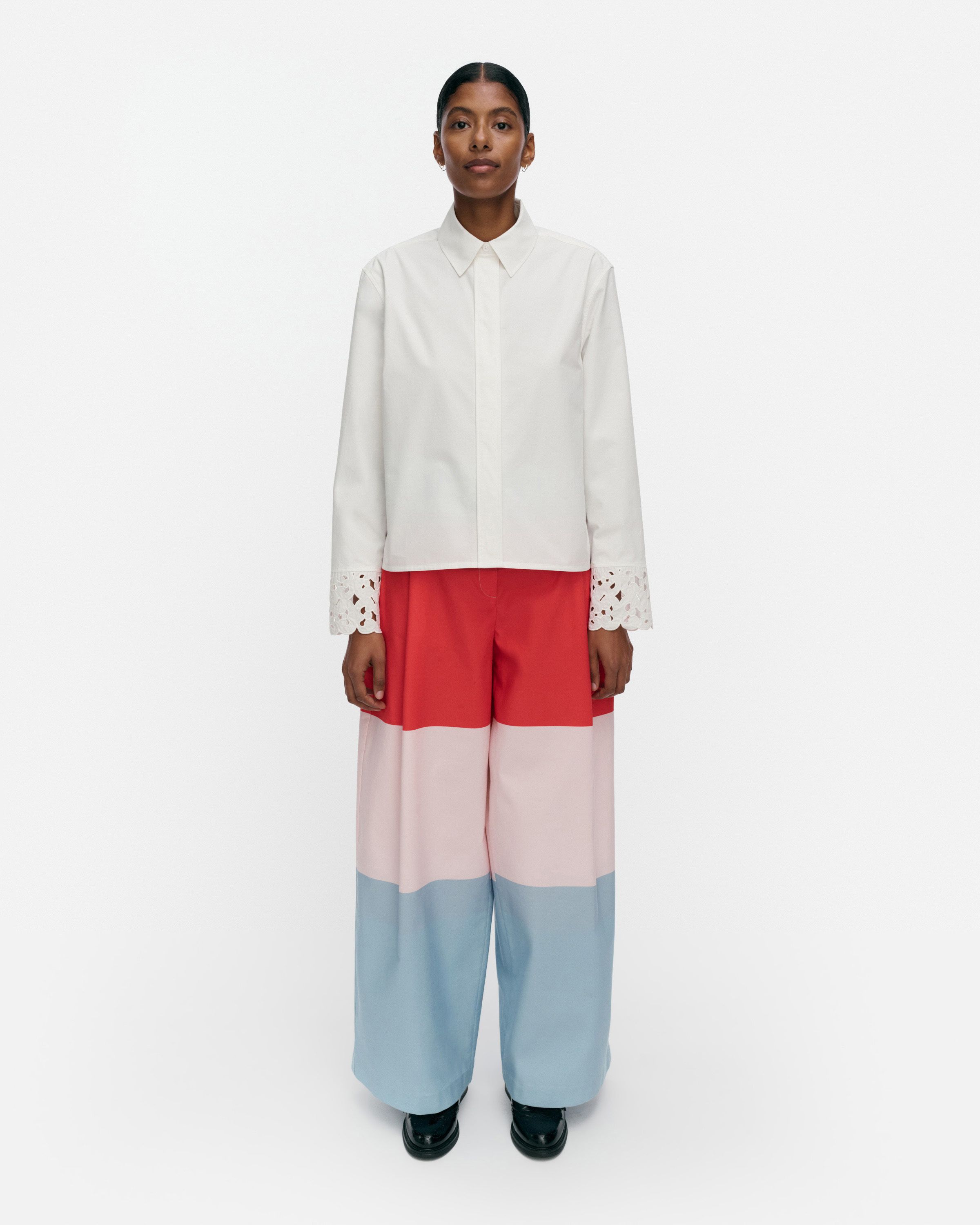 marimekko - Marimekko  Kyse Keidas Tシャツ XSサイズ Etevyys Keidas Blouse white | Marimekko