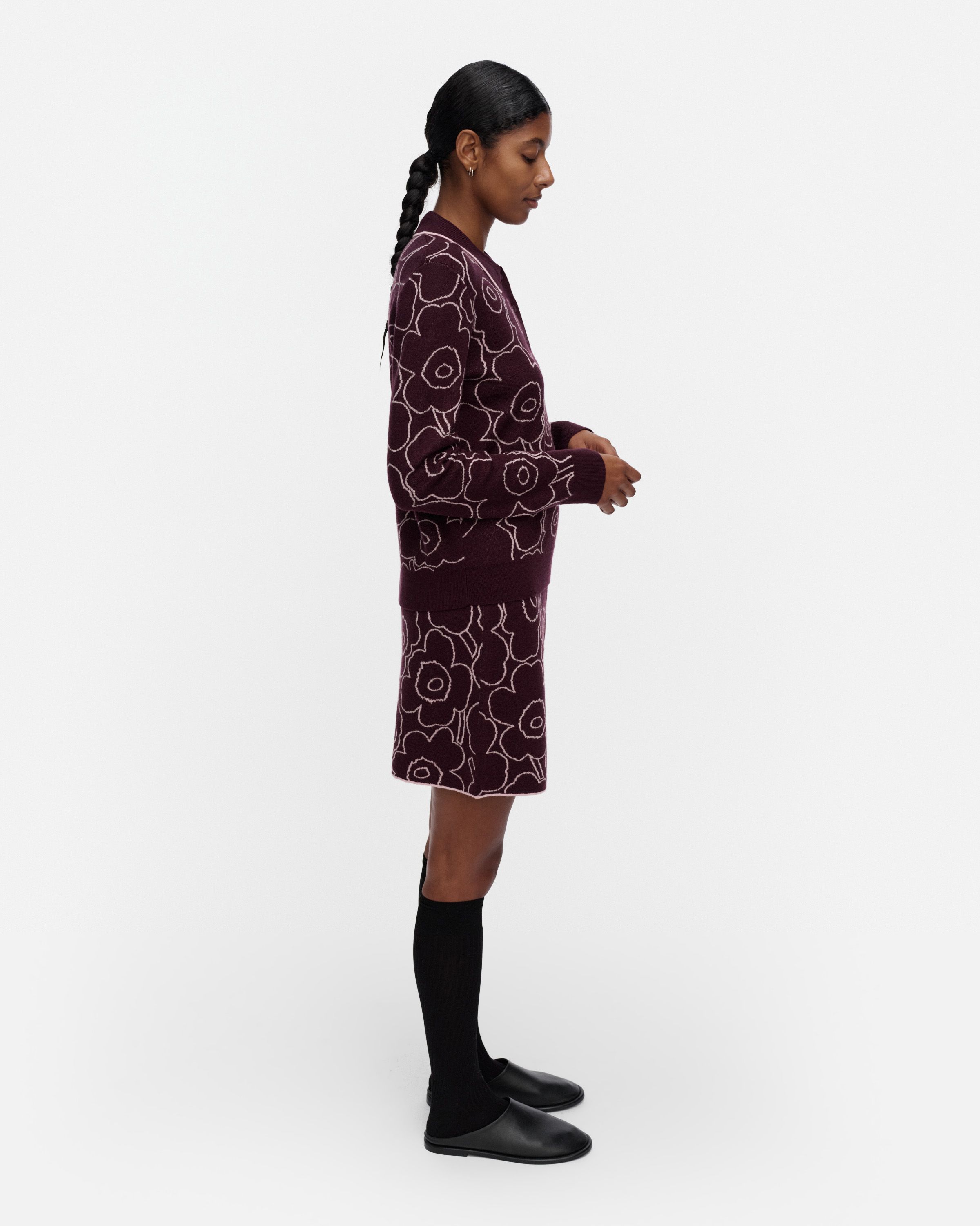 Kukkula Piccolo Skirt green, light green | Marimekko