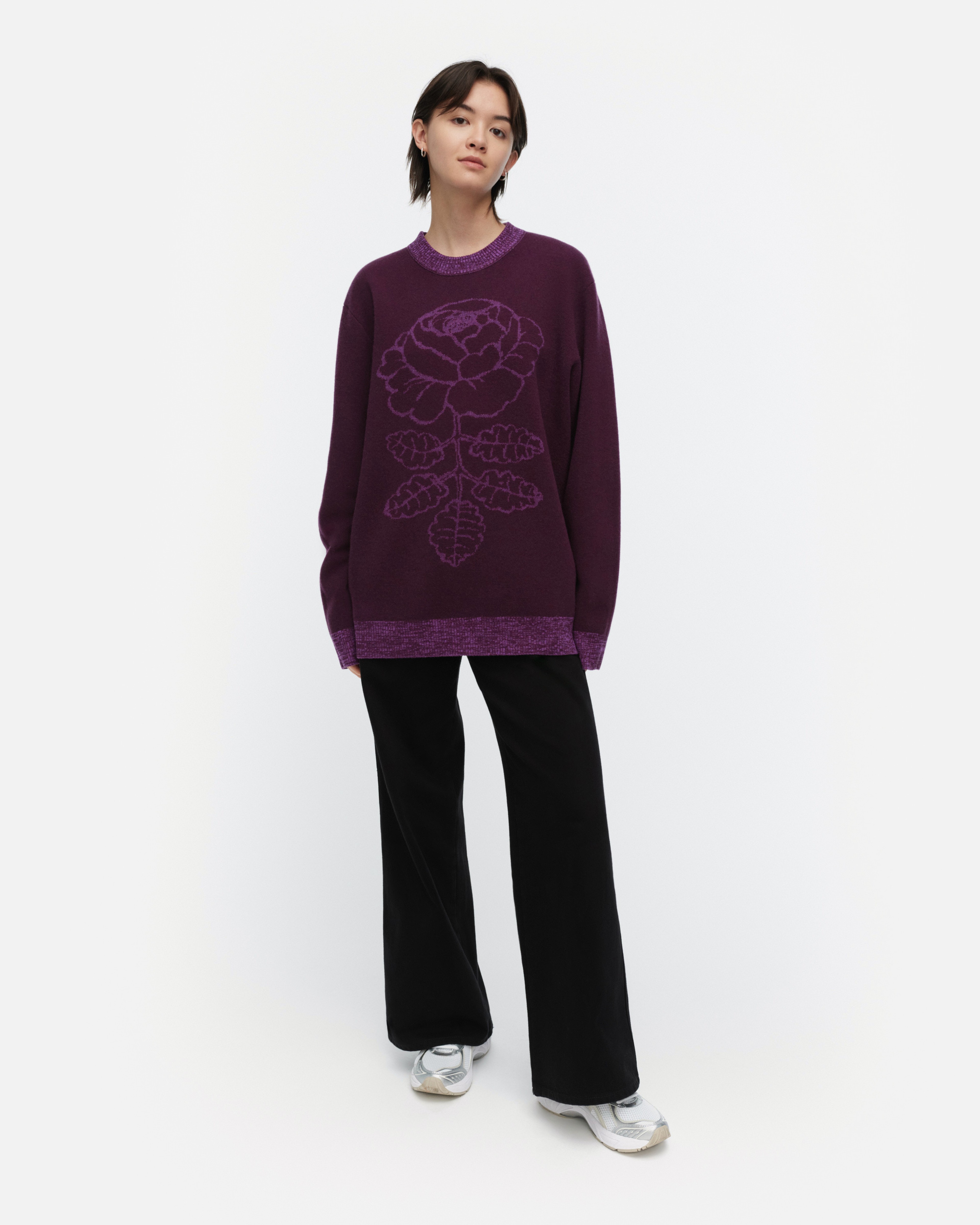 RWS Ruusut Vihkiruusu Knitted wool pullover