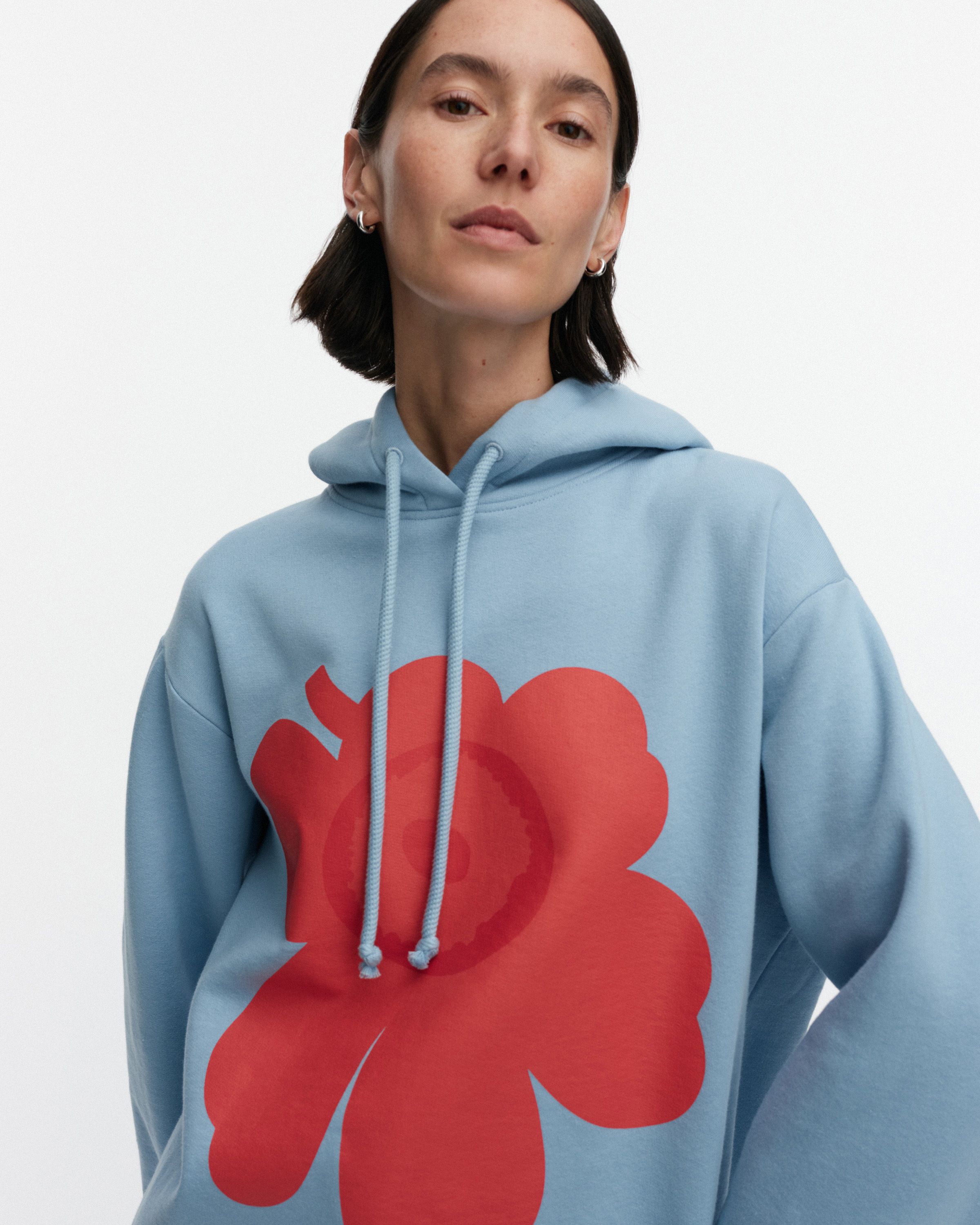 Runoja Unikko Placement Kioski hoodie | Marimekko