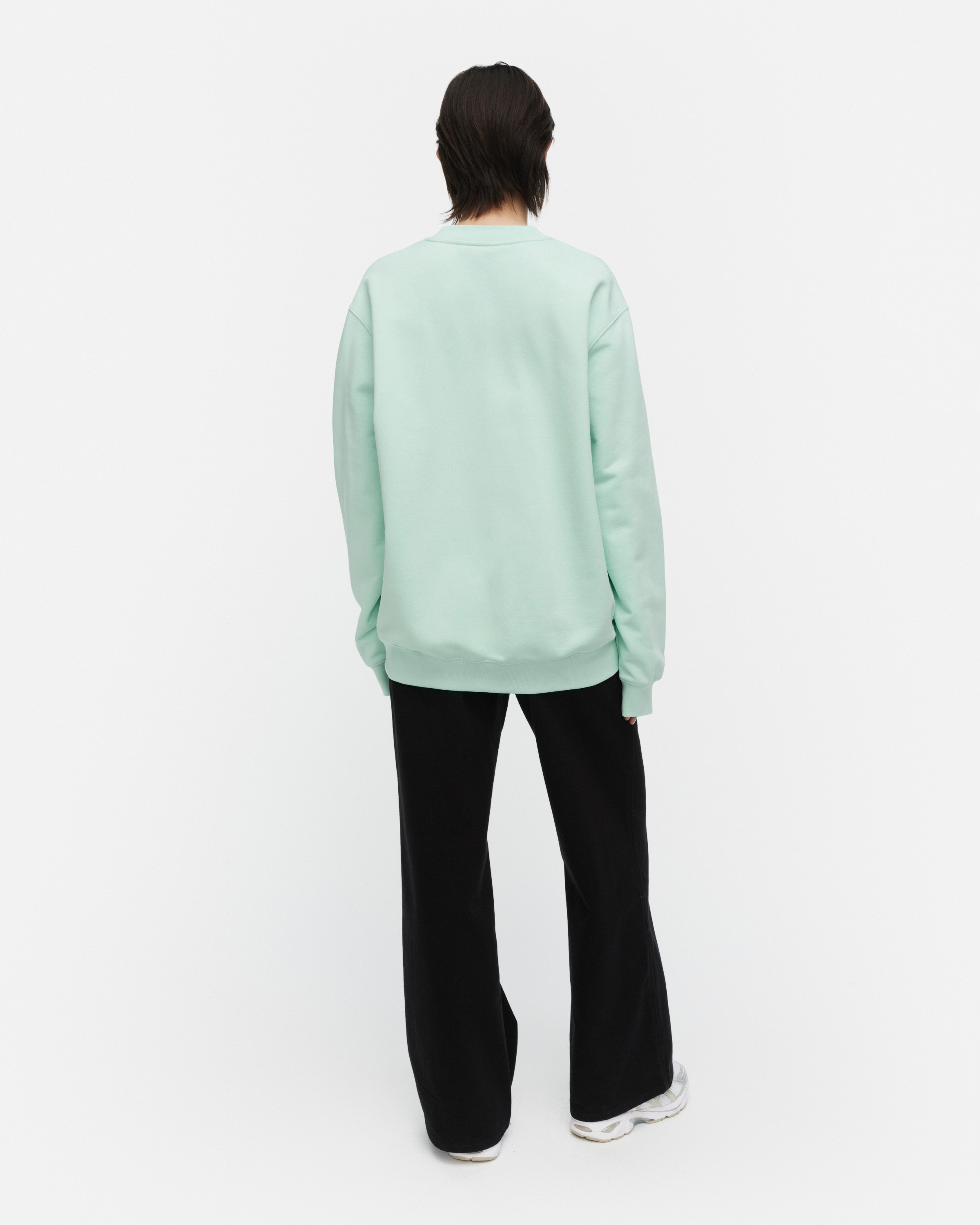 Loisto Unikko Placement, Kioski sweatshirt, mint, off white,