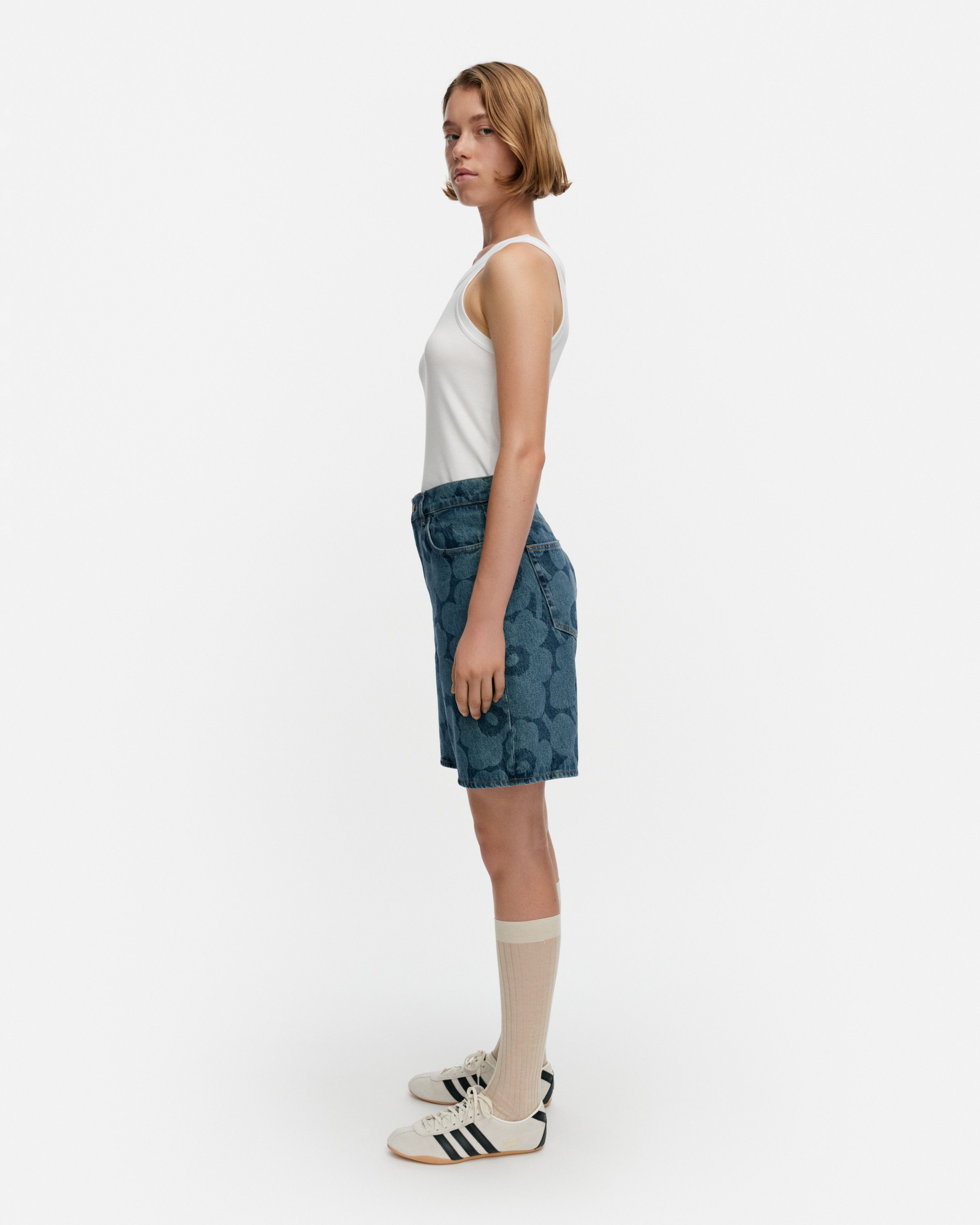 Maridenim Marssi Unikko Shorts | Marimekko