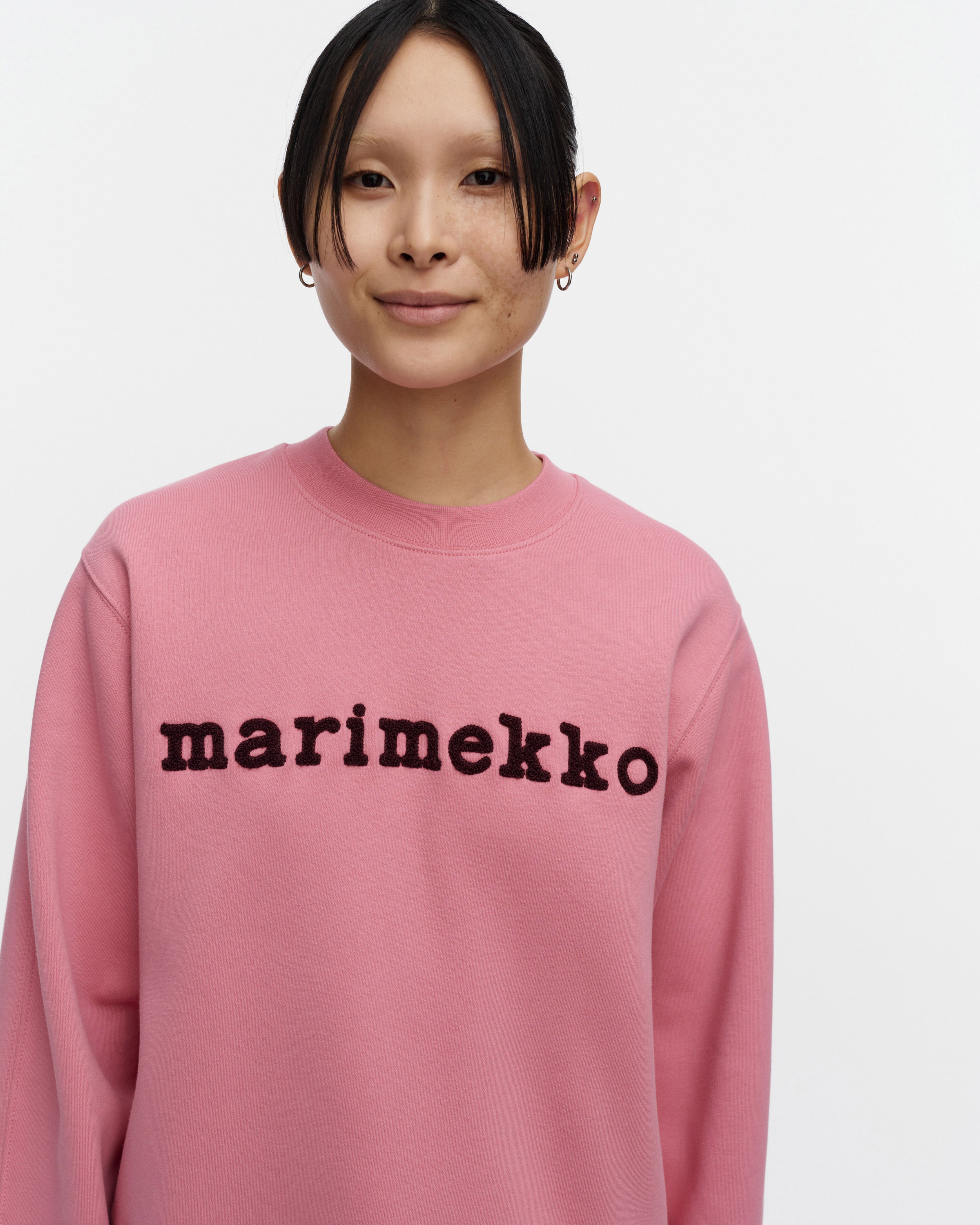 Trilce Logo Placement, Kioski sweatshirt, rose, wine red,