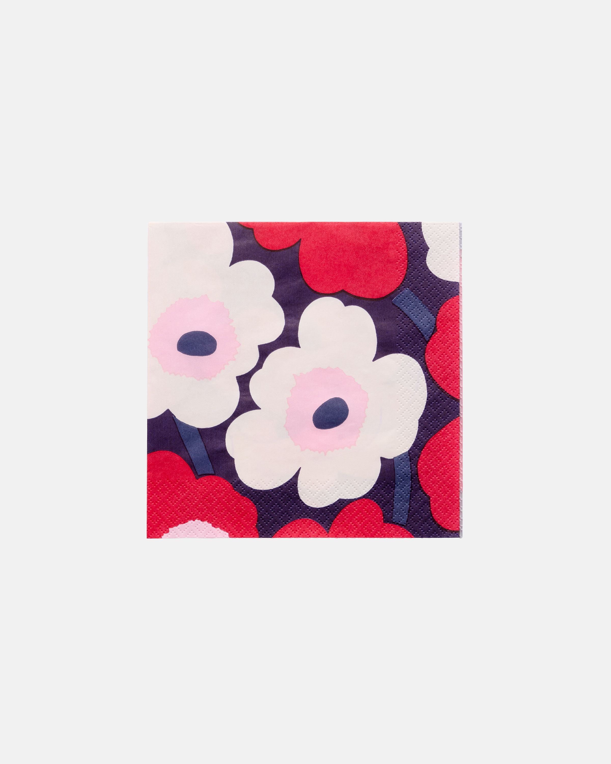 Unikko Tray 46 cm plum,cranberry,off white,rose | Marimekko