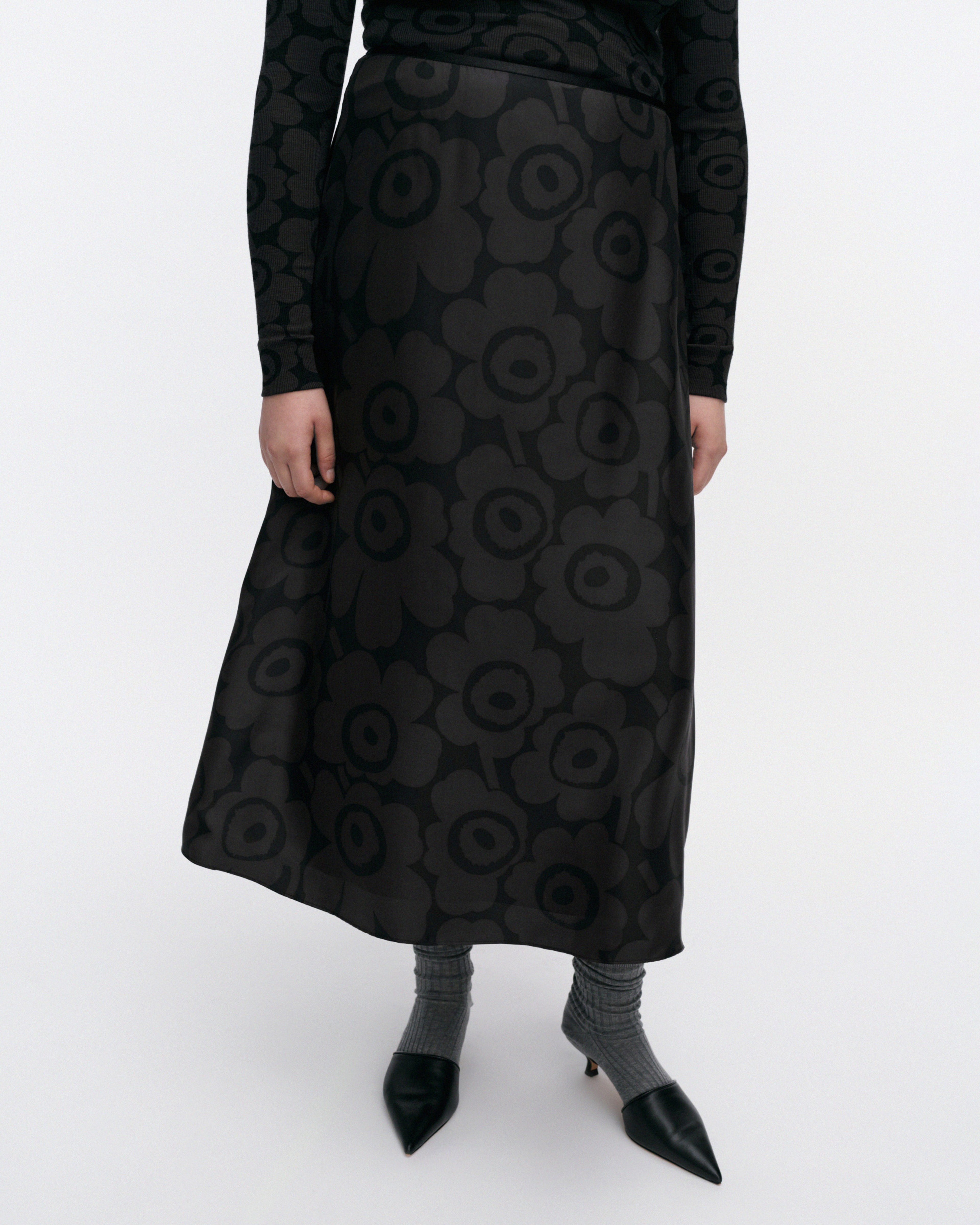 Koostumus Unikko Silk skirt