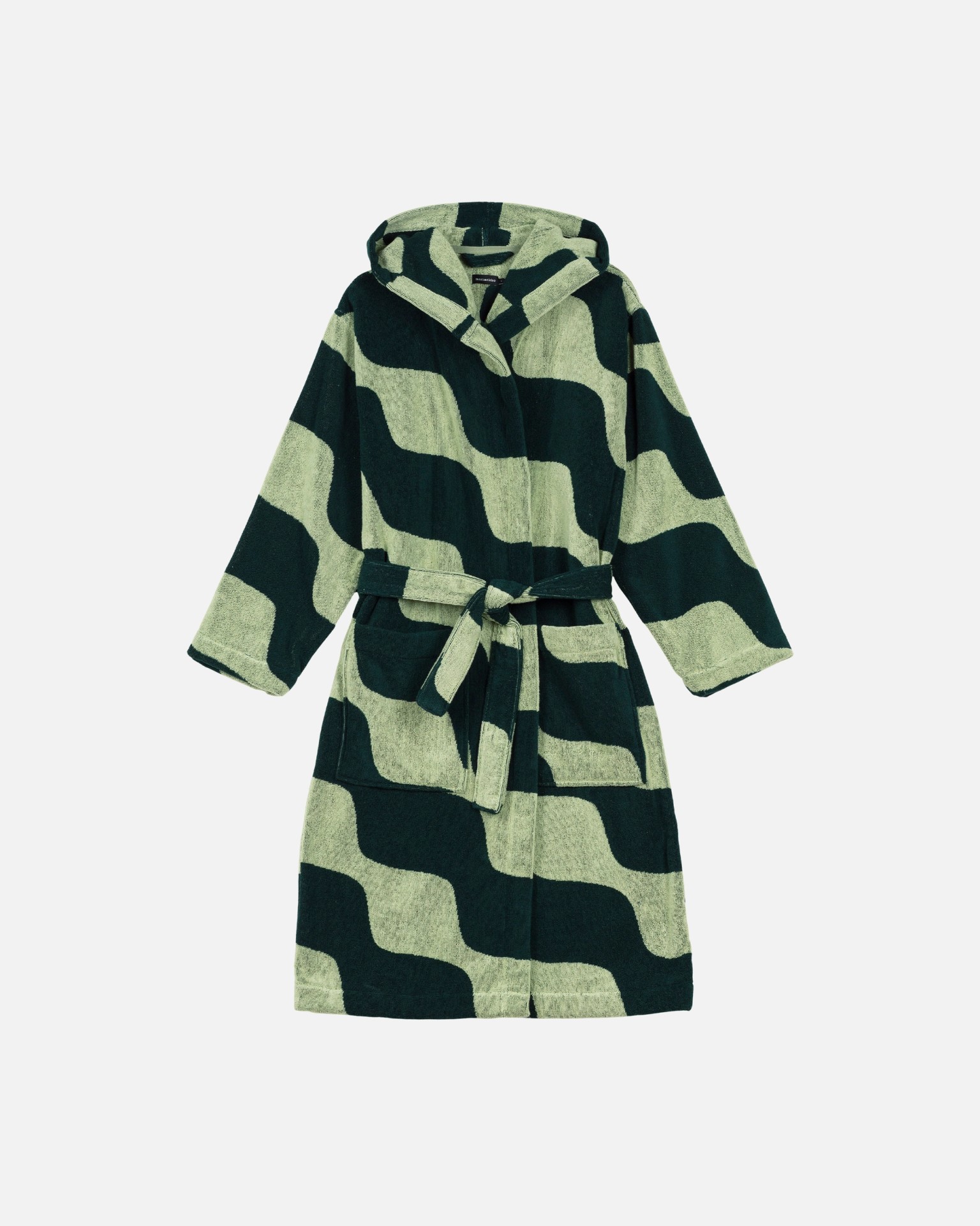 Taifuuni, Bathrobe, pear, dk.green,