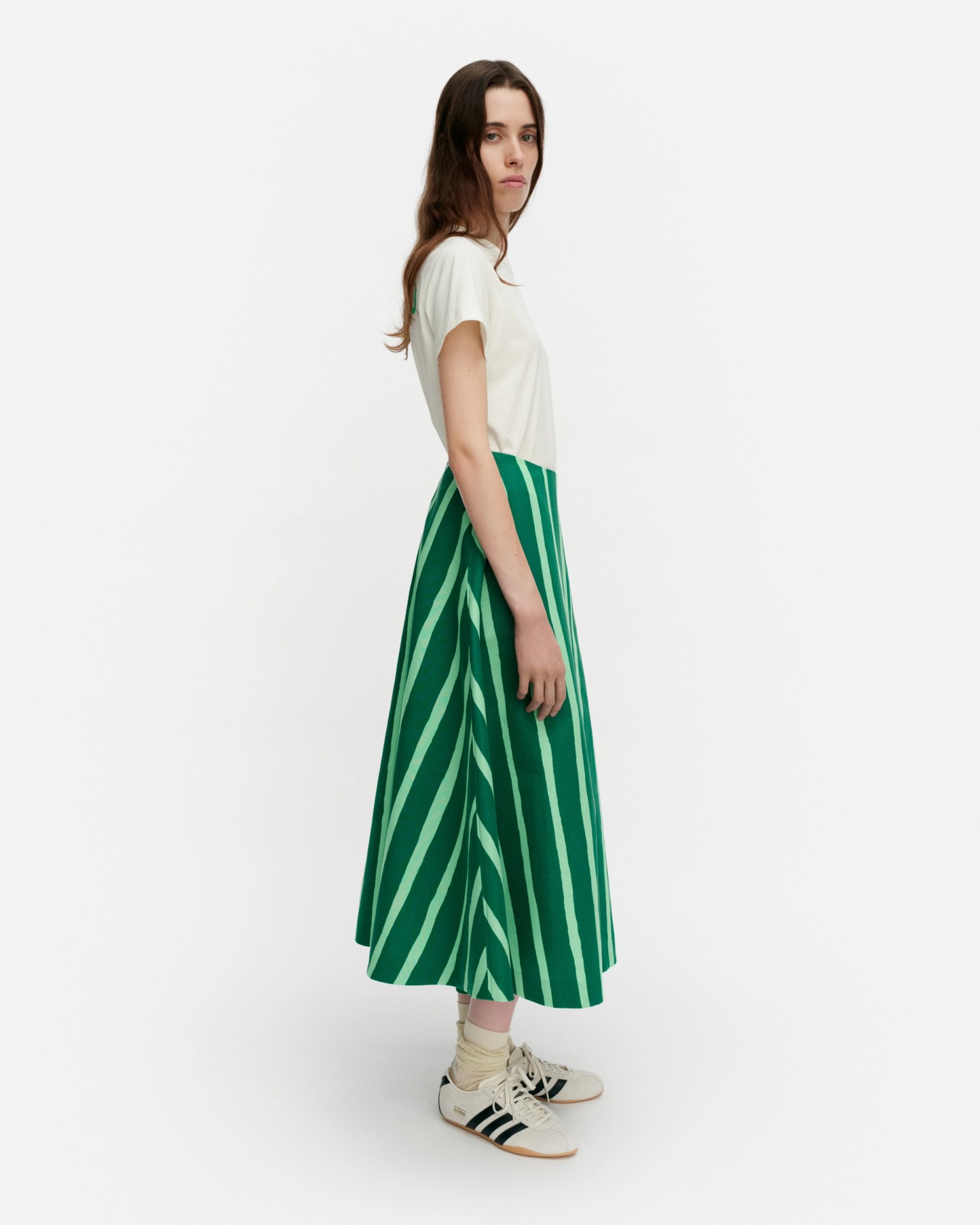 Kukkula Piccolo, Skirt, green, light green,