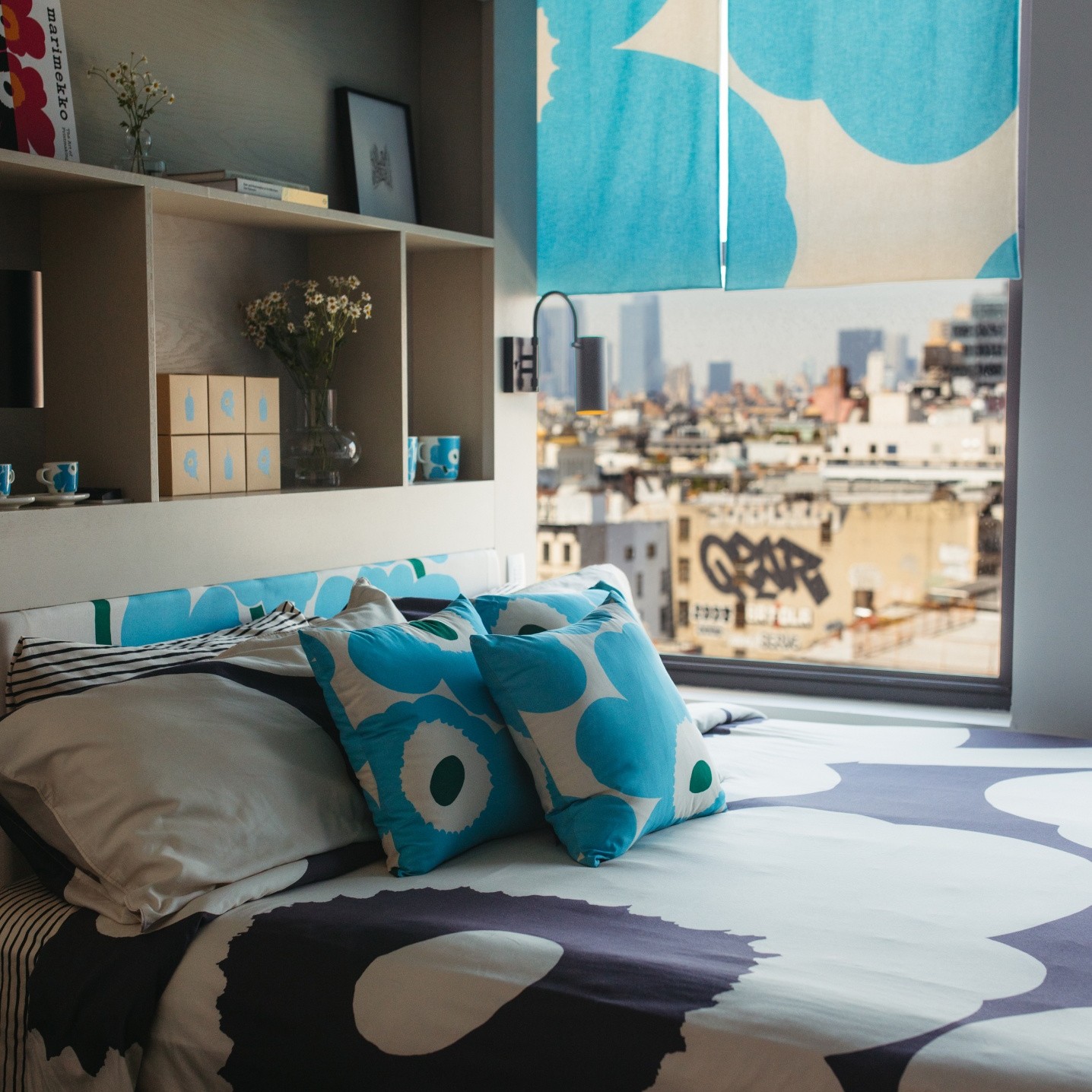Marimekko interior in Walker Hotel Tribeca.