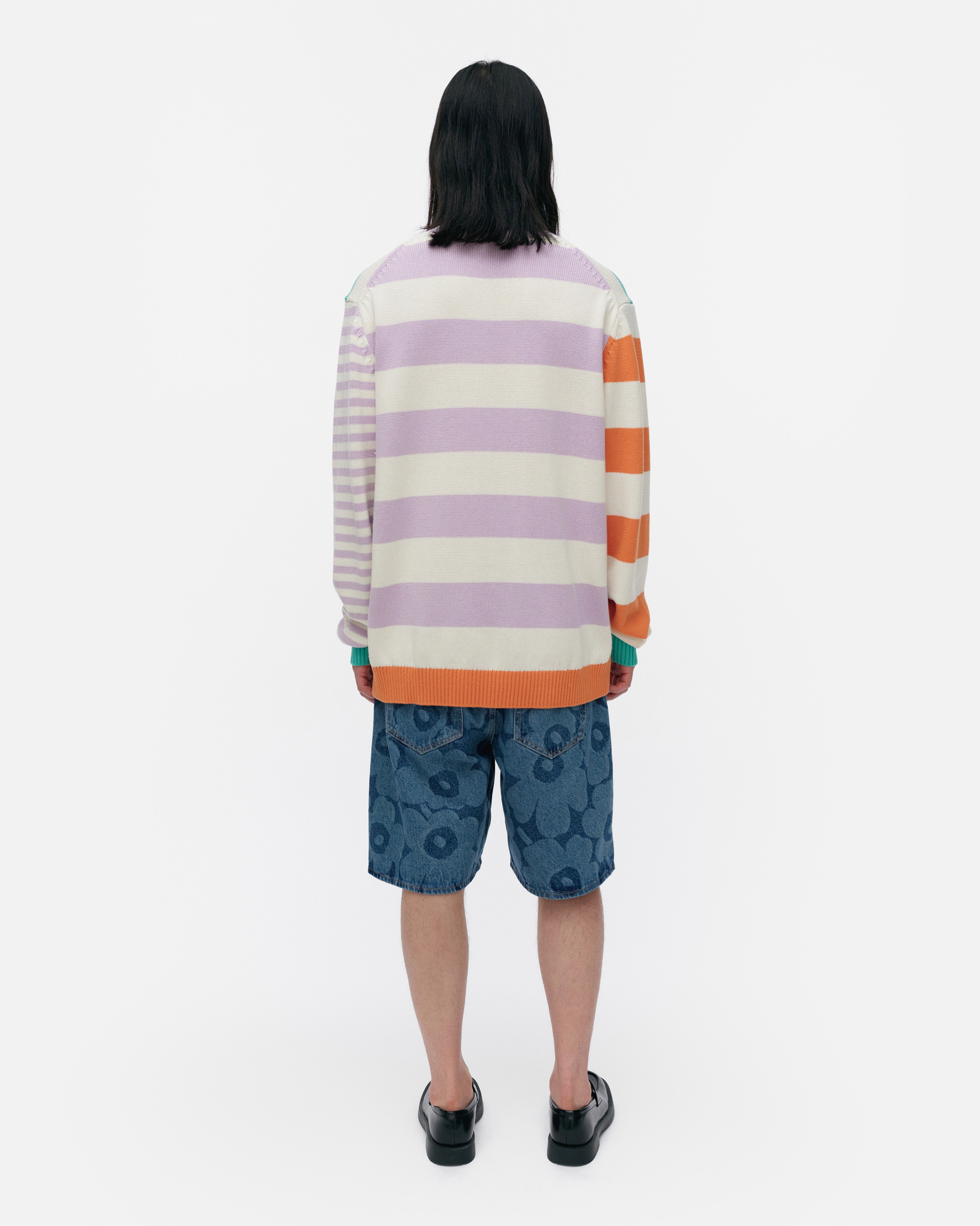 Kesäkoju Maalis Patja Kioski knitted cotton pullover