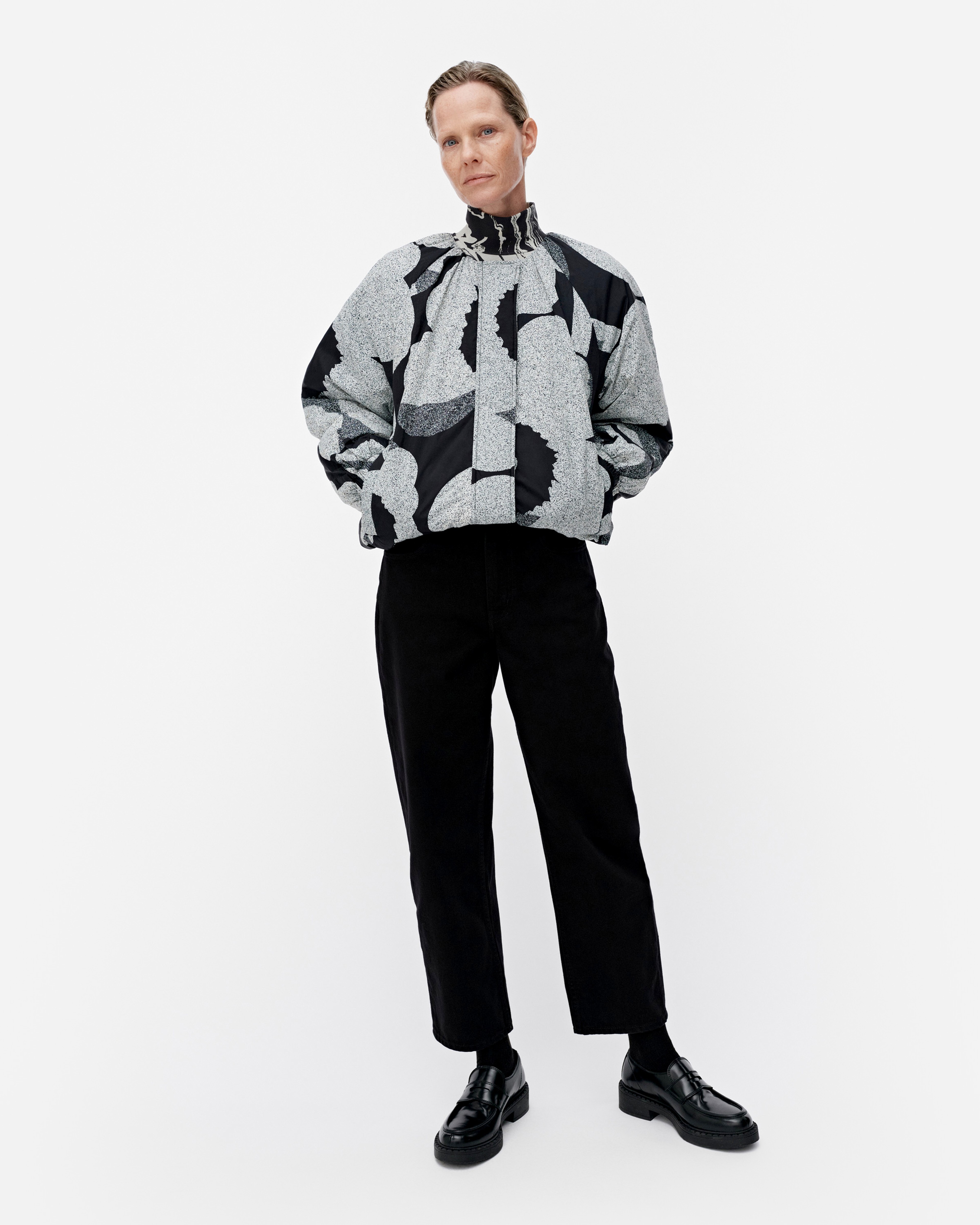 Silmu Unikko, Takki, musta, harmaa,