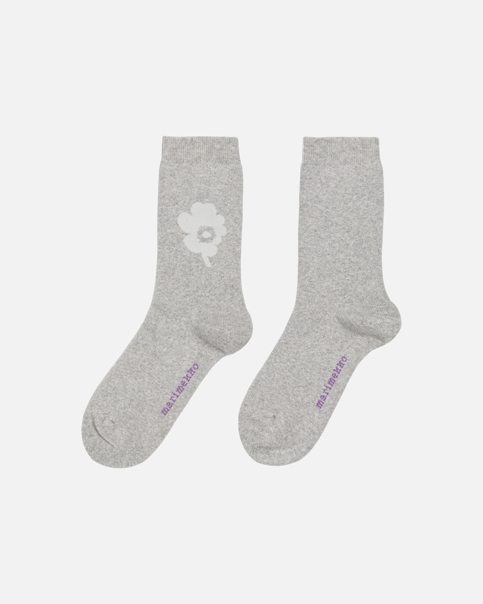 Pirtti Unikko, Kioski socks, grey, white,