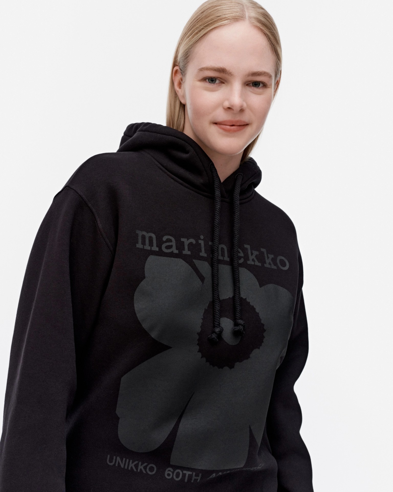 Luuppi Unikko Placement, Kioski hoodie, black, black,