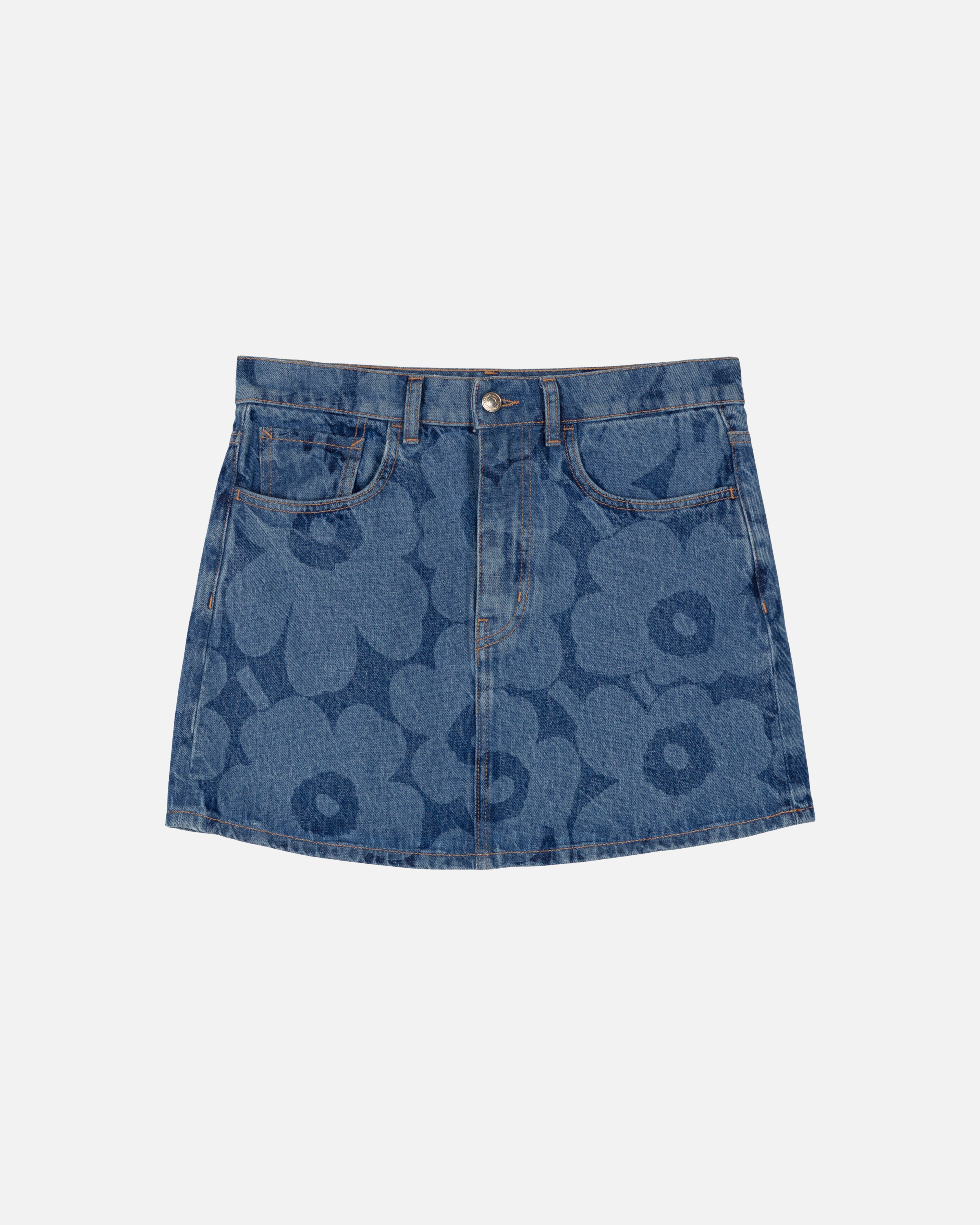 Maridenim Ruudut Unikko Skirt