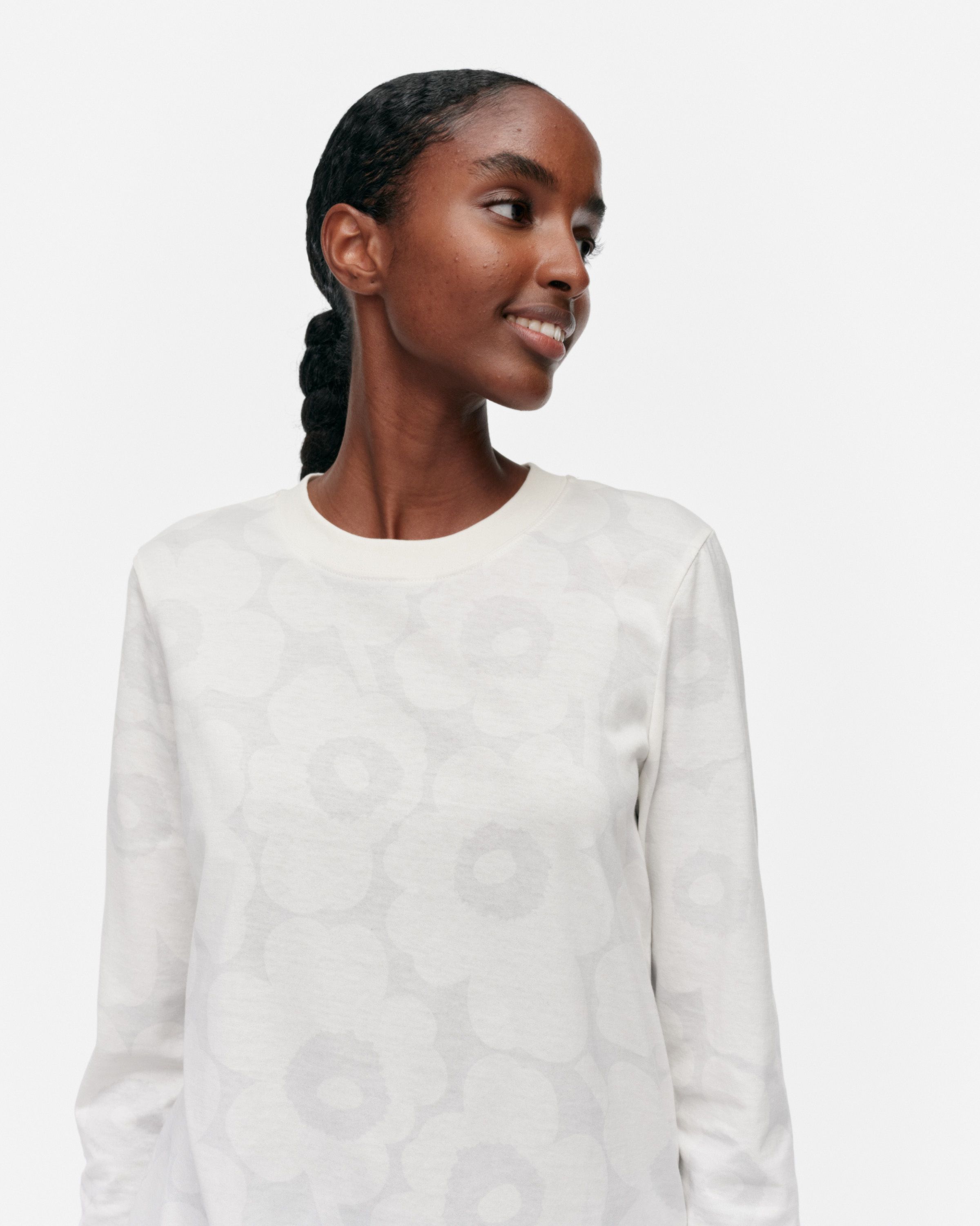 Sekunti Unikko Jersey top | Marimekko
