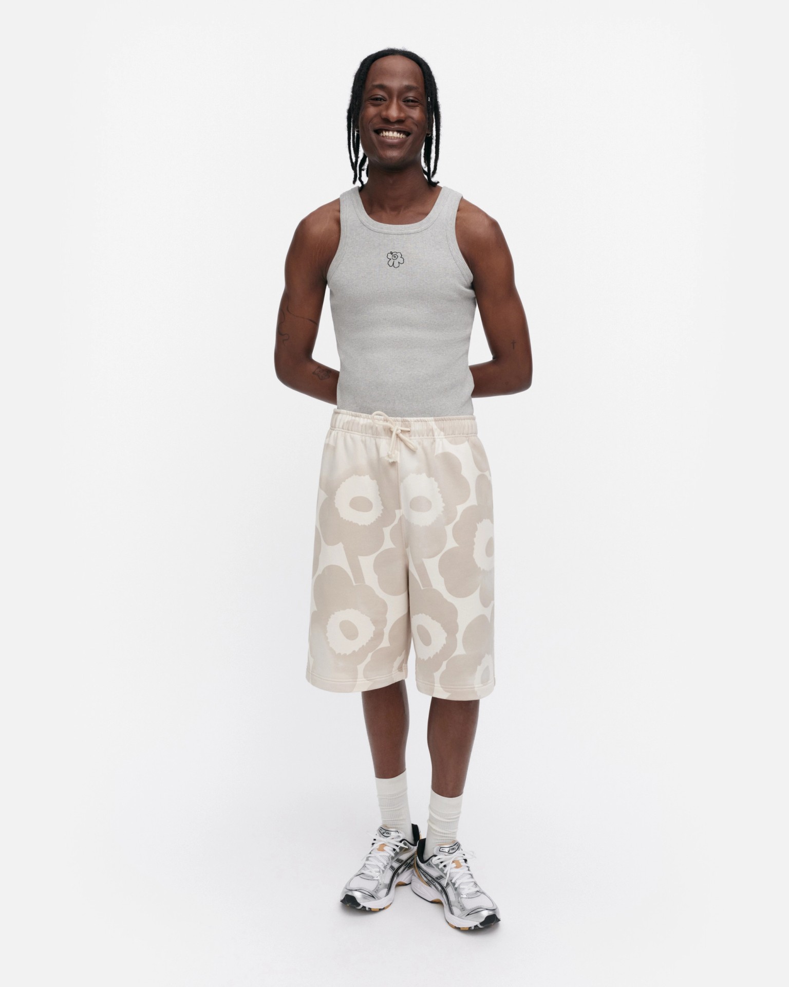 Sarana Akvarelli Unikko Kioski shorts