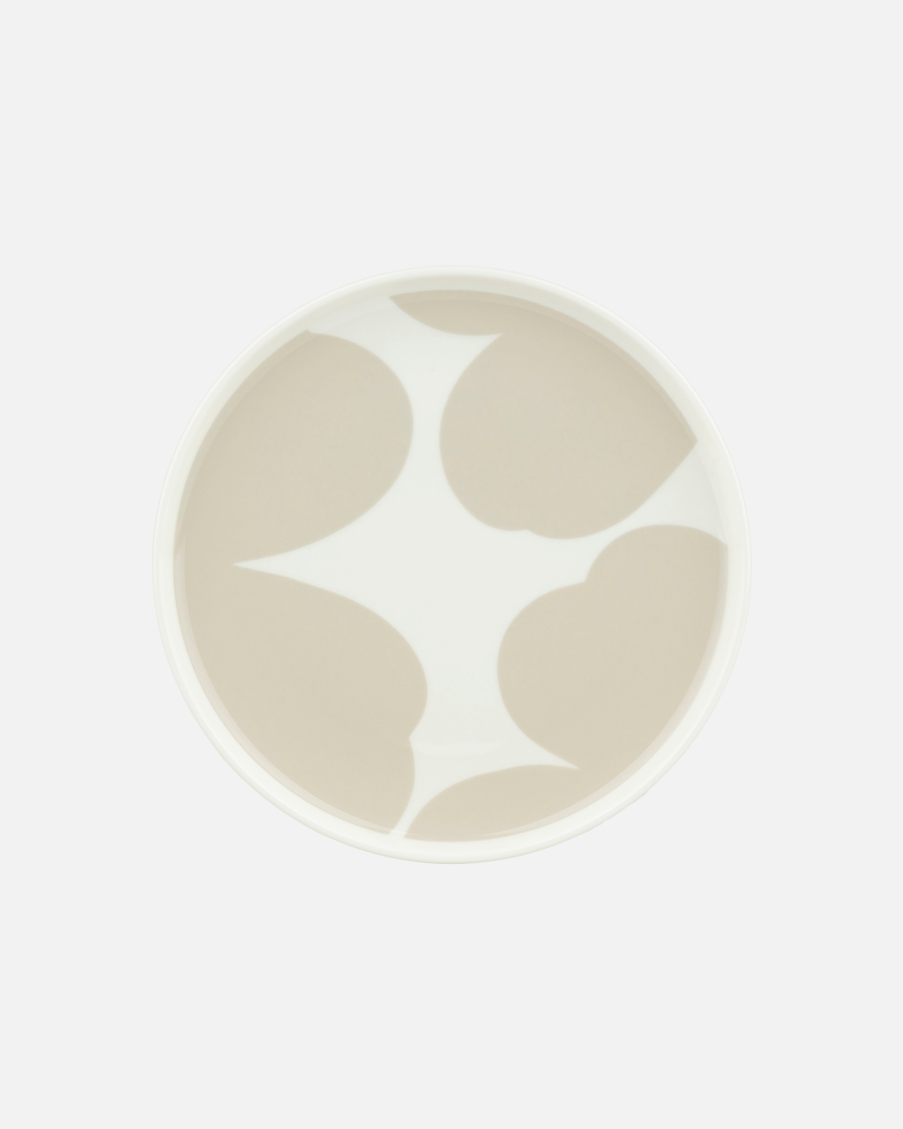 Oiva / Iso Unikko, Salad plate, white, straw,