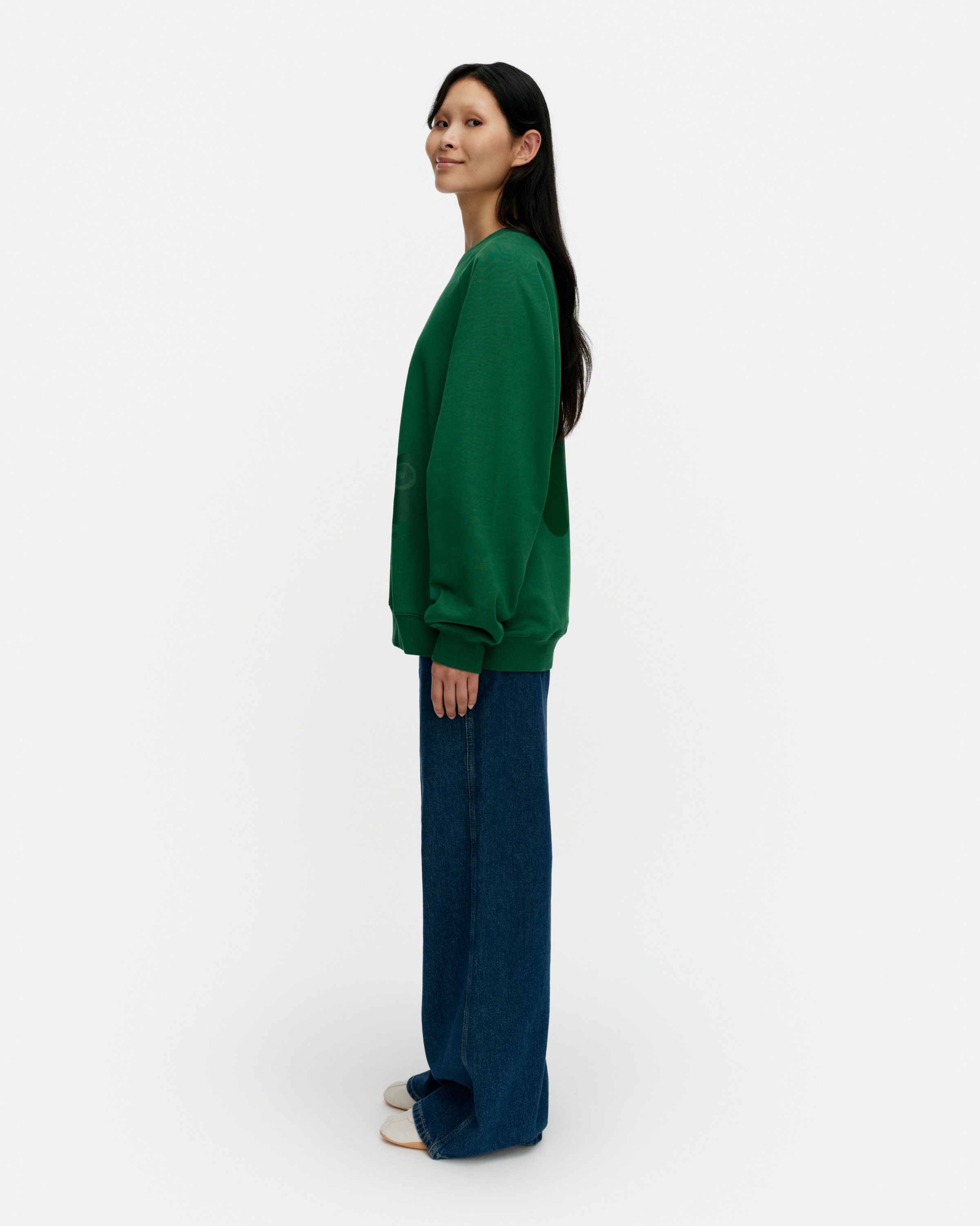 Riemu Unikko Placement Kioski sweatshirt | Marimekko