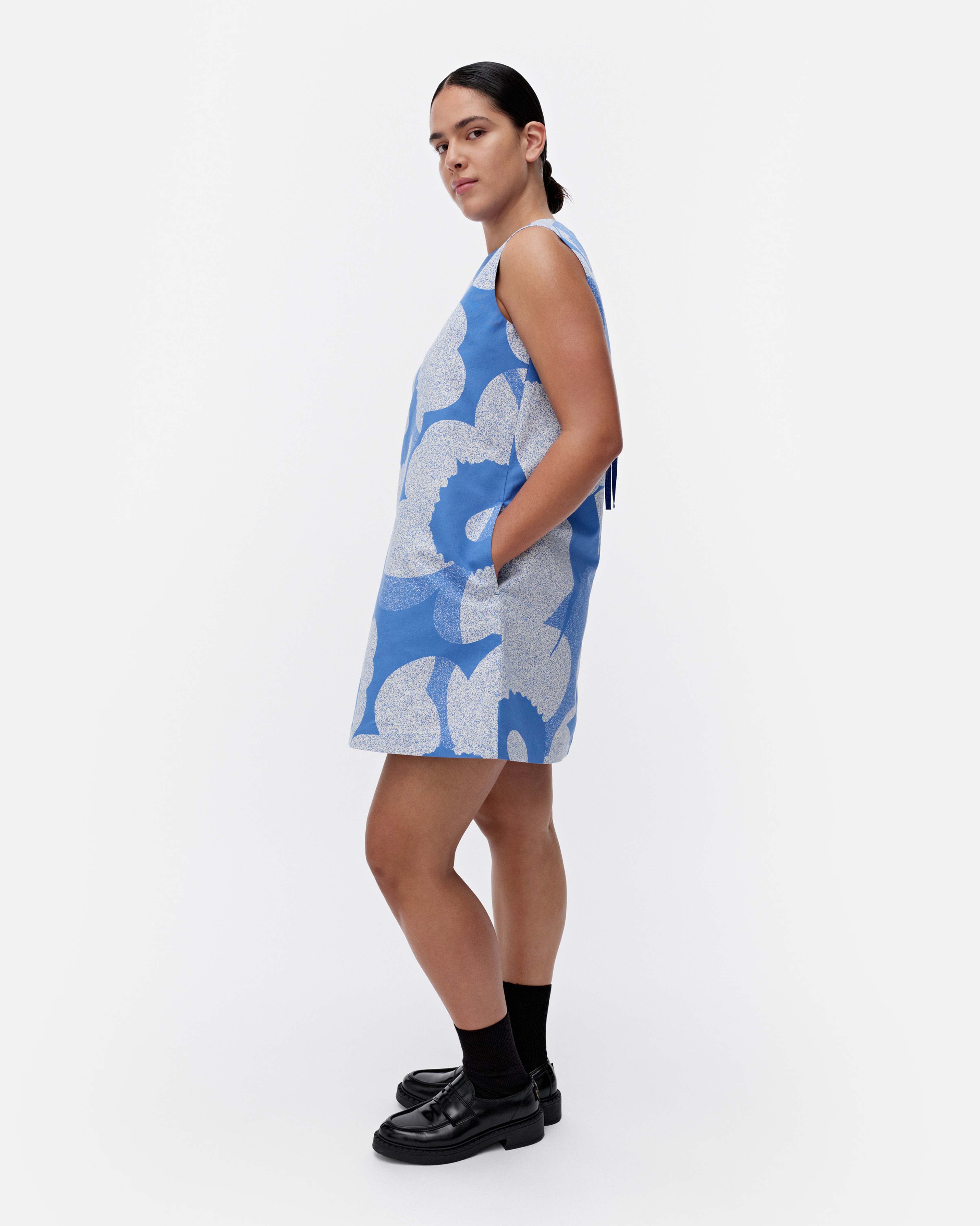 Sopiva Unikko, Kleid, Blau, Weiß,