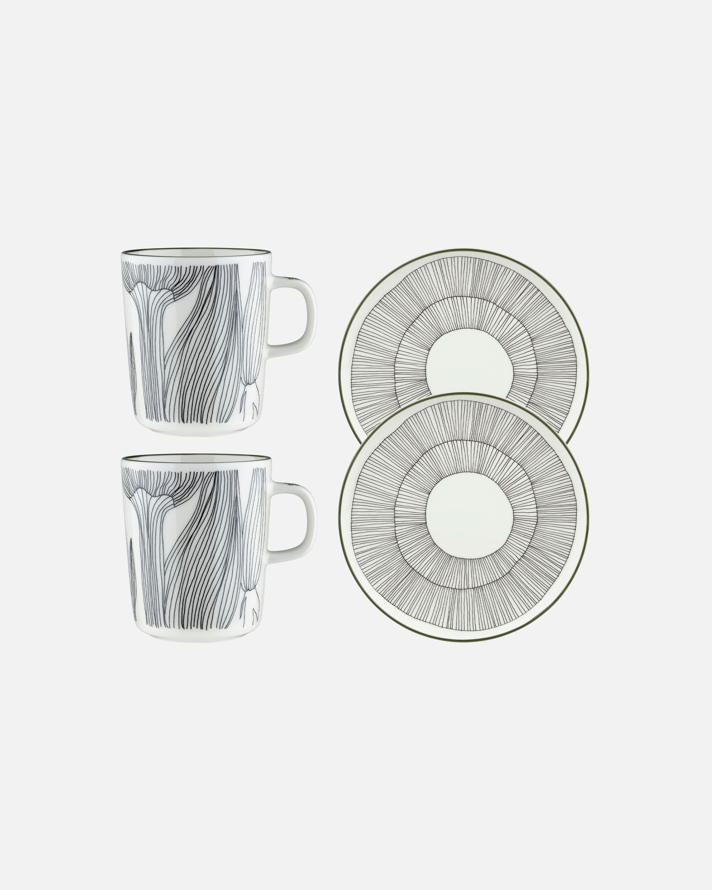 Oiva / Kukat Puhkeavat Breakfast set | Marimekko