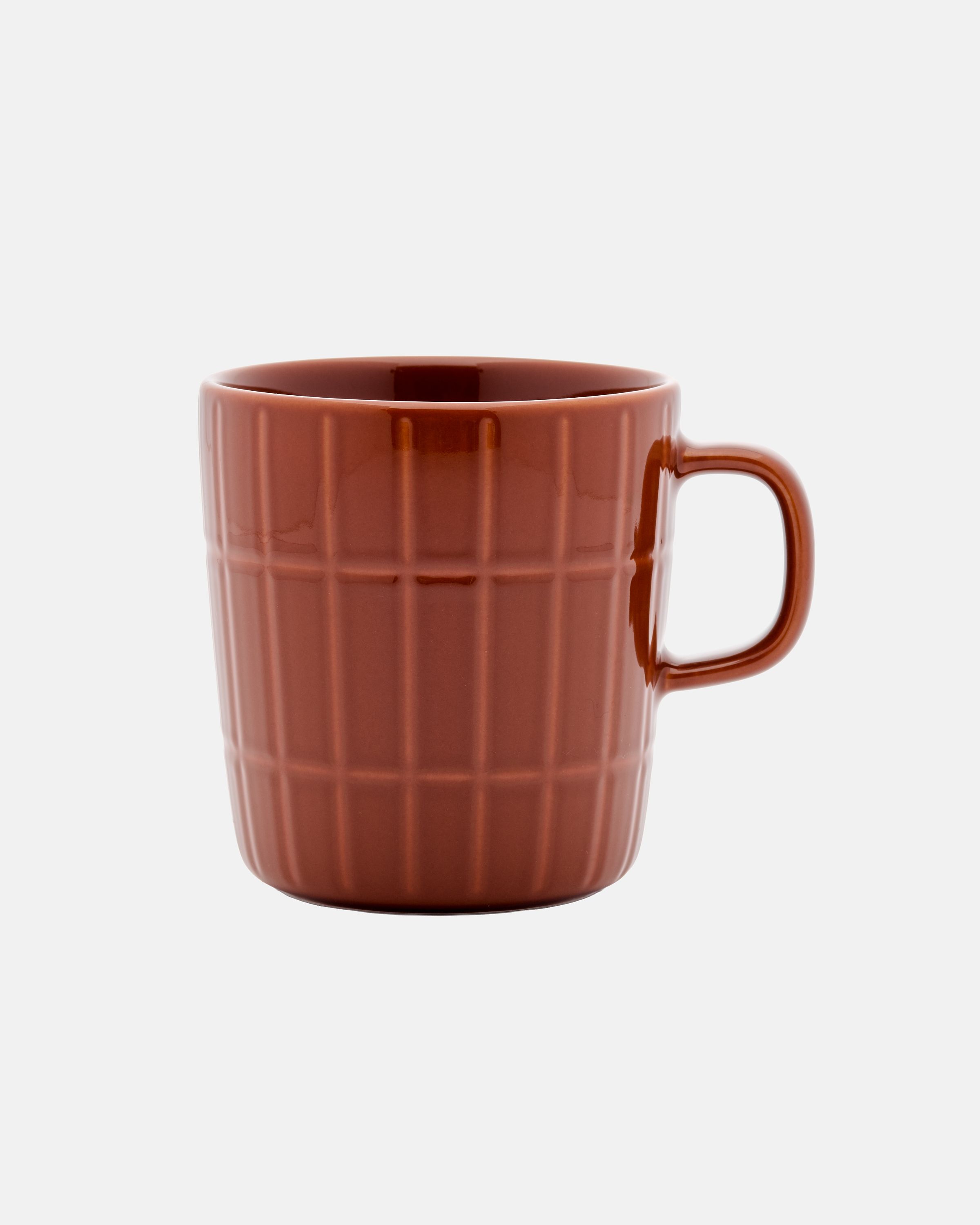 Oiva / Tiiliskivi Mug 4 dl chestnut | Marimekko